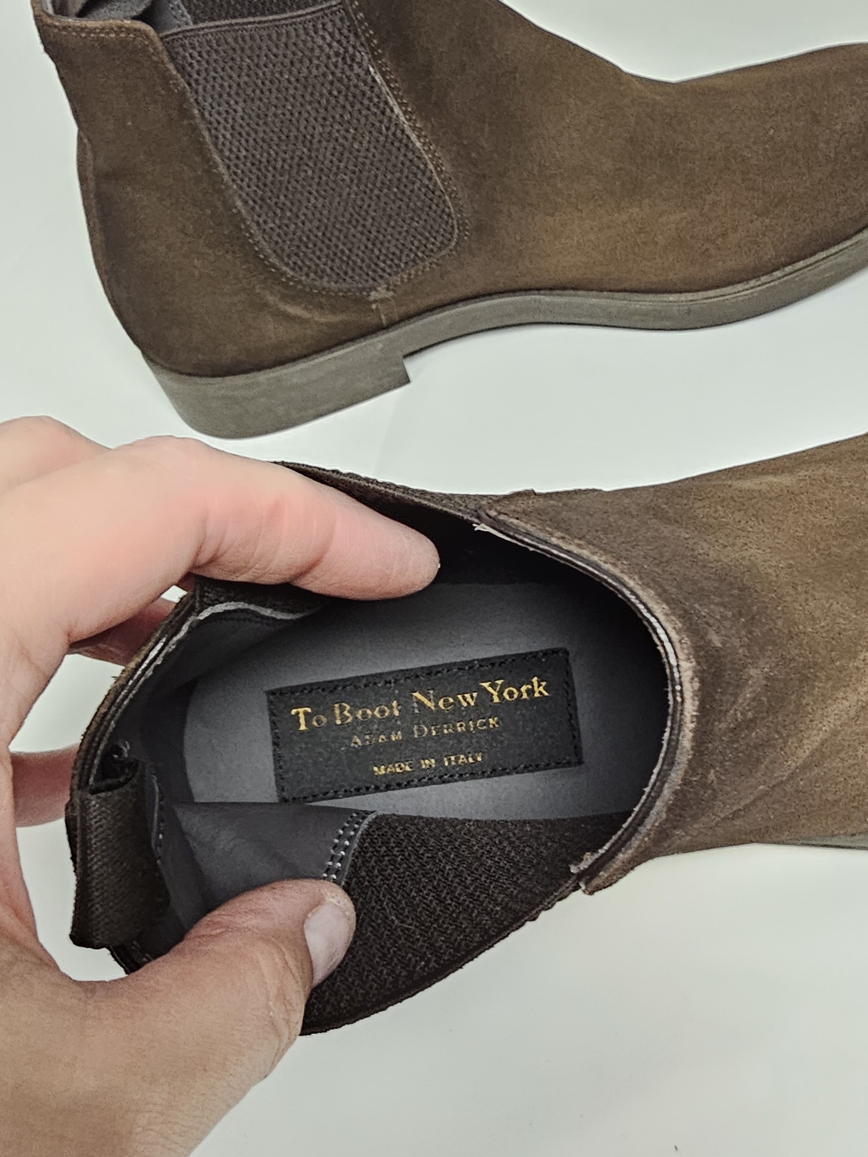 To Boot New York To Boot New York Arion Dark Brown Suede Chelsea boots. Size US 8.5 / EU 41-42 - 7 Thumbnail