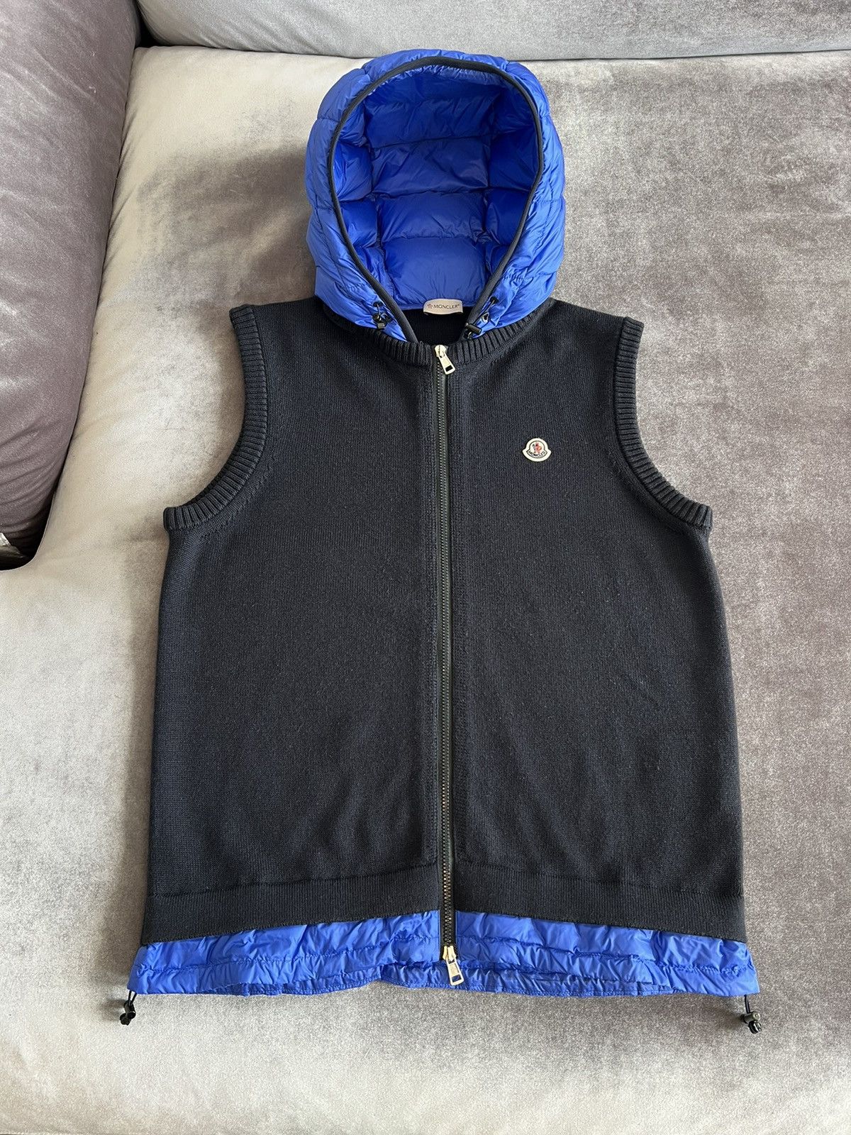 MONCLERモンクレールMAGLIONE TRICOT GILET