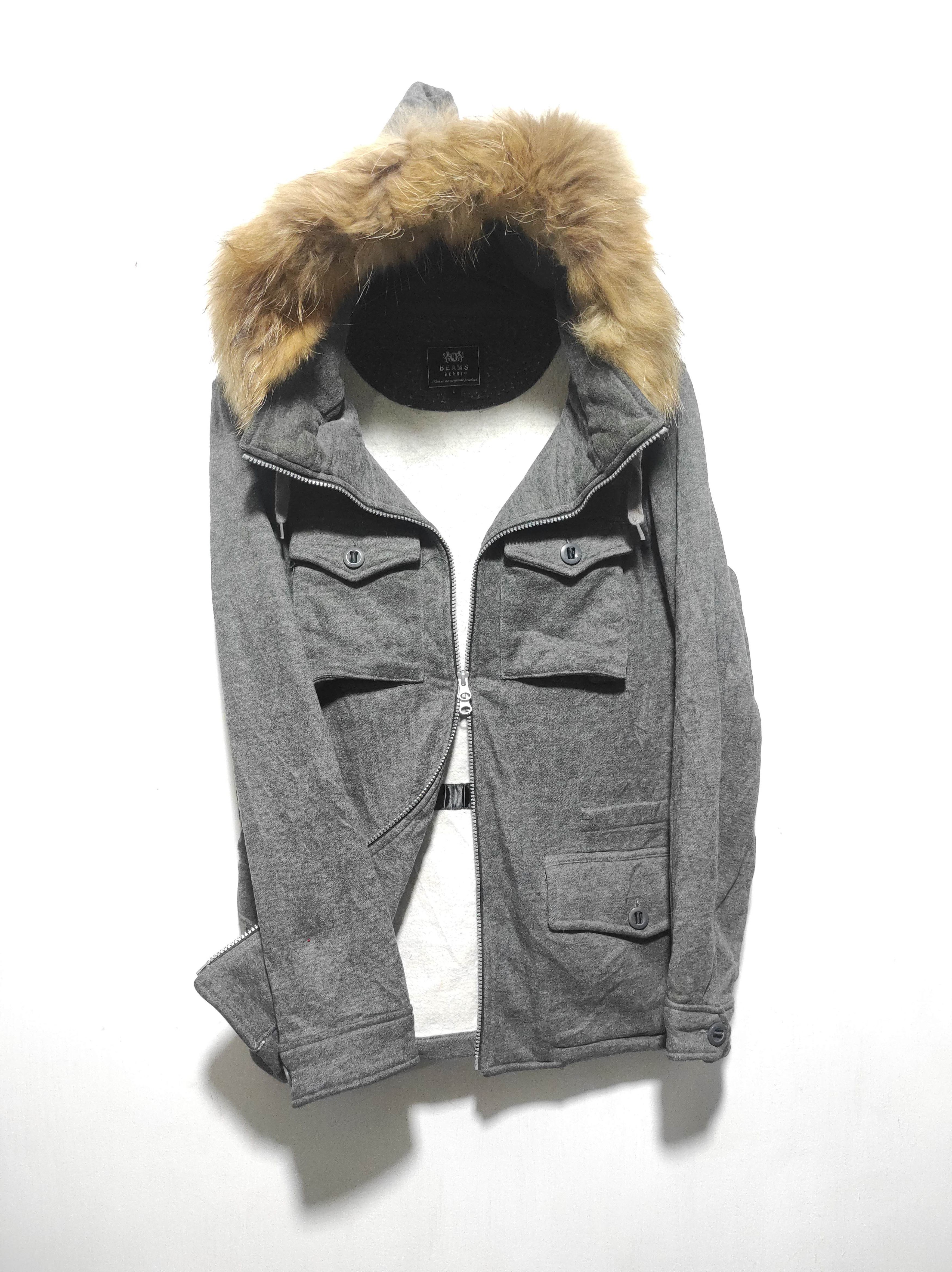 Beams Plus Beams double Zip Fur Hoodie Parka Jacket IfSixWasNine style Size US M / EU 48-50 / 2 - 9 Thumbnail