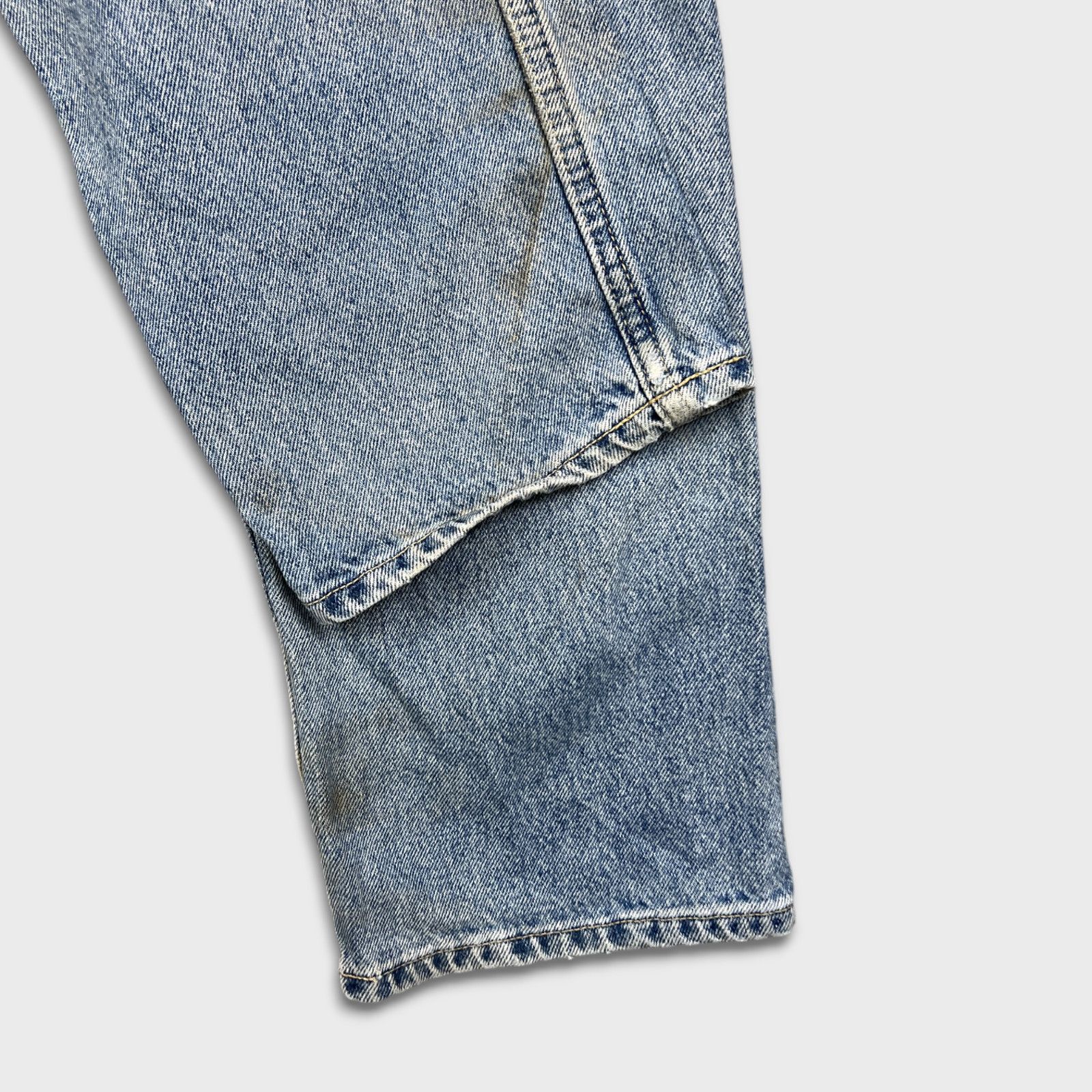Tommy Hilfiger × Vintage Vintage 90s Tommy Hilfiger Jeans 32x29 Straight Denim Pants Size US 32 / EU 48 - 10 Thumbnail