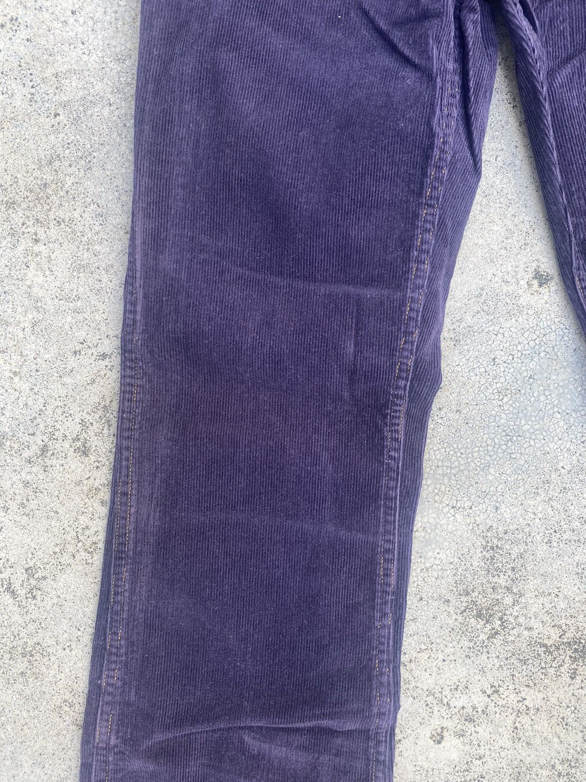 Designer × Hysteric Glamour × Japanese Brand Flare Hysteric Glamour Corduroy Low Rise Bush Pants Size US 27 - 12 Thumbnail