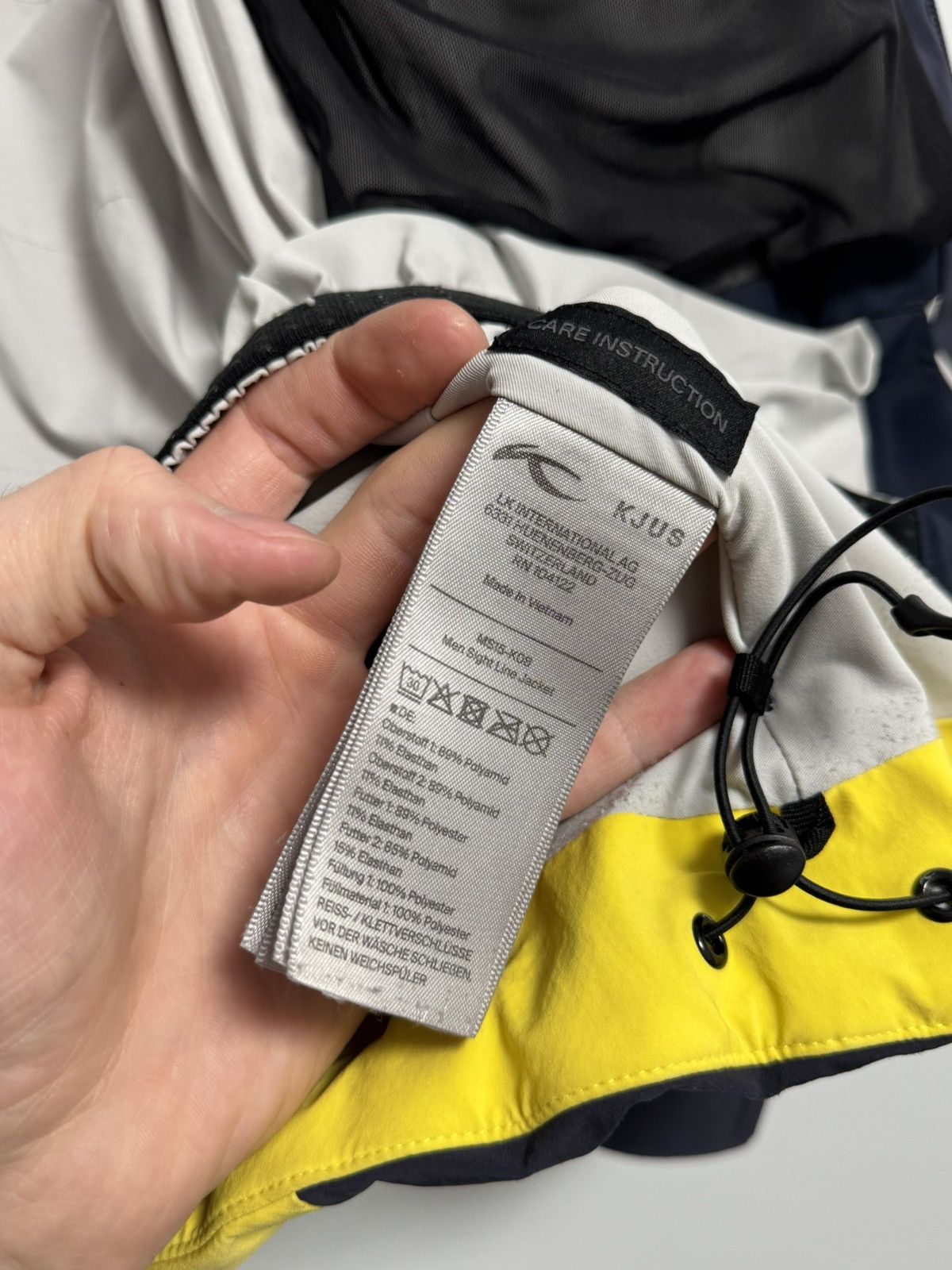 KJUS Kjus Men Sight Line Ski Jacket Yellow Blue Size US M / EU 48-50 / 2 - 19 Thumbnail