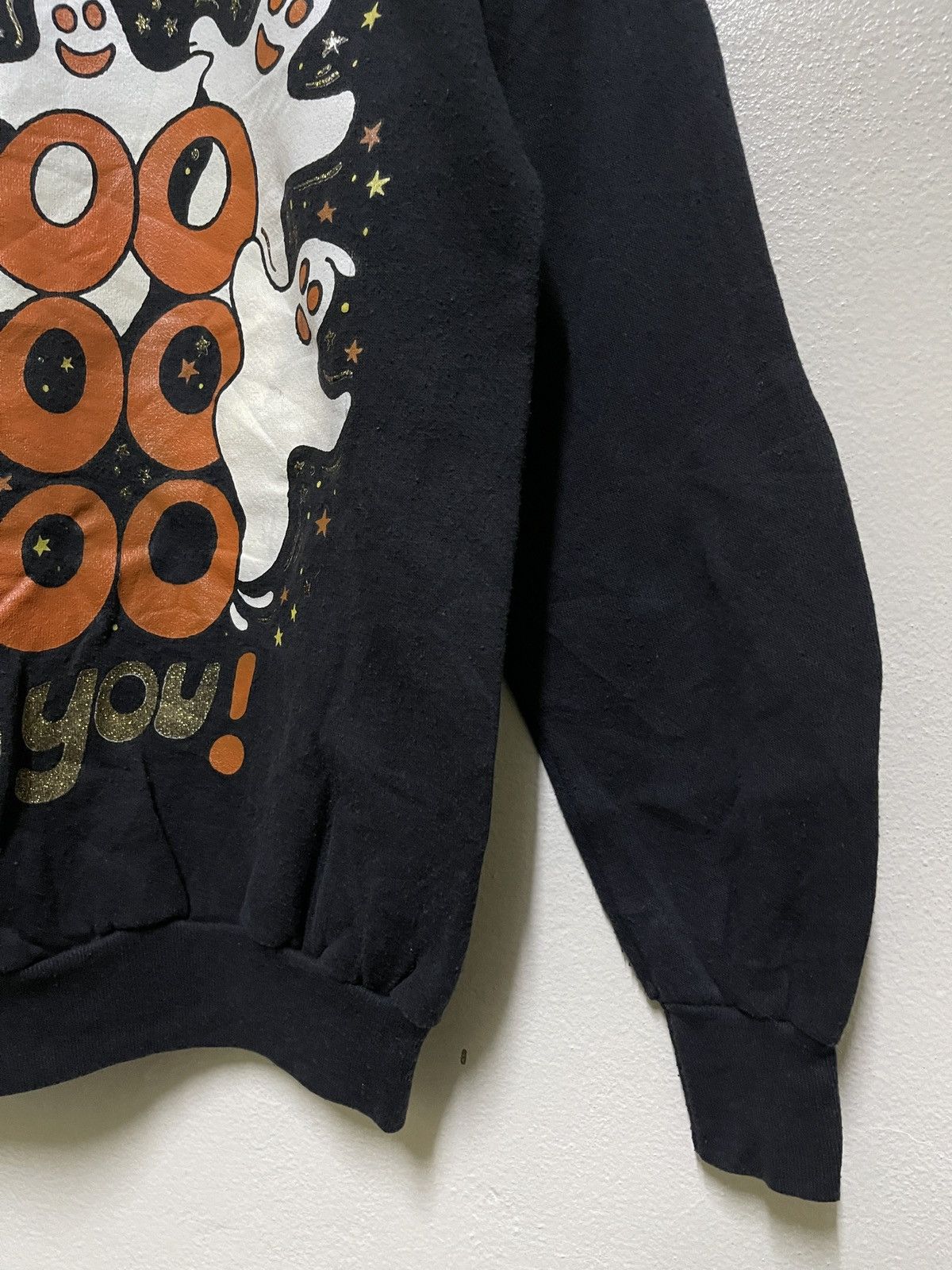 Vintage Boo To You Ghost Sweatshirt Vintage Size US S / EU 44-46 / 1 - 7 Thumbnail