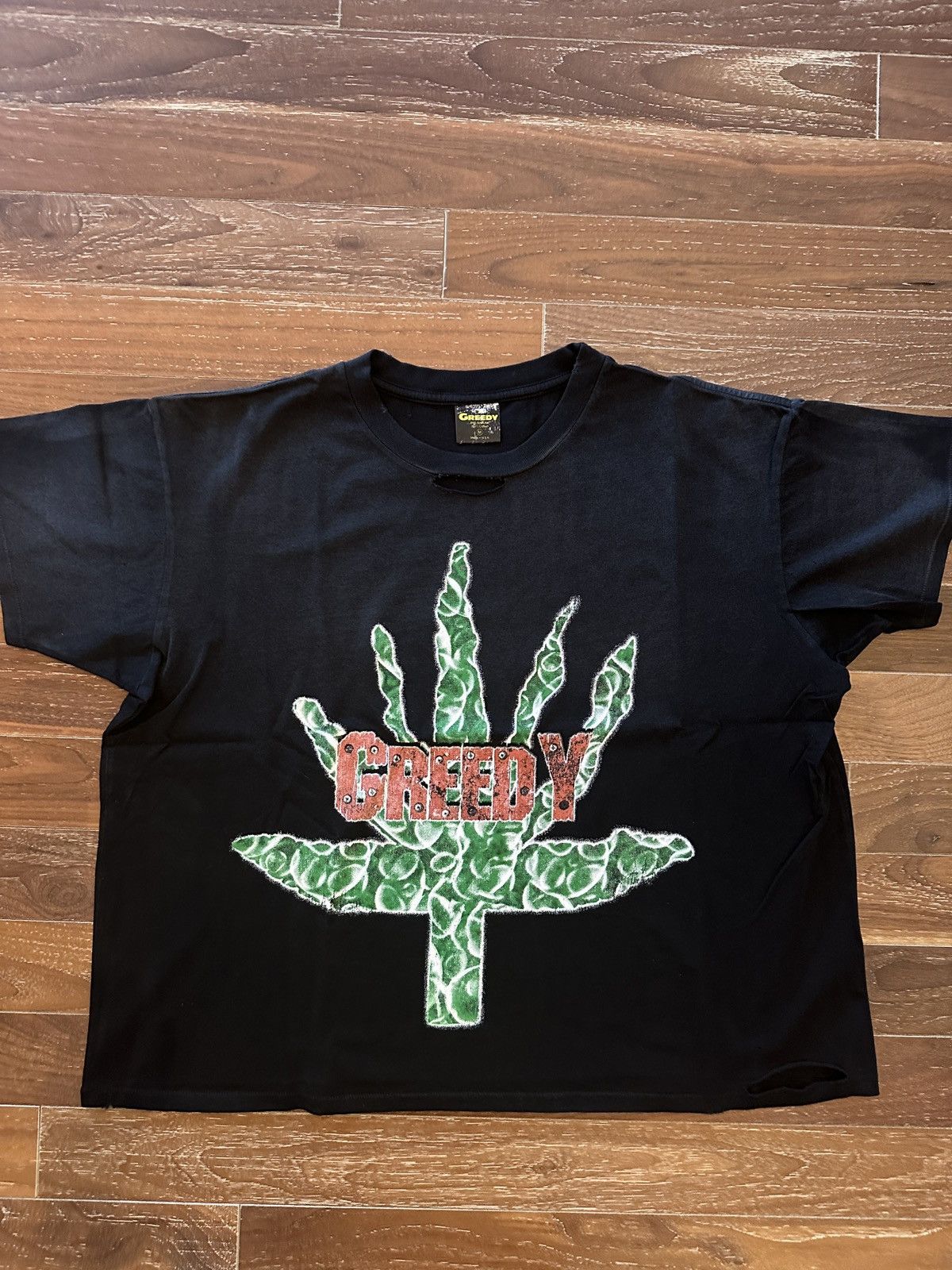Greedy Unit Greedy Unit Ganja tee shirt M Size US M / EU 48-50 / 2 - 1 Thumbnail