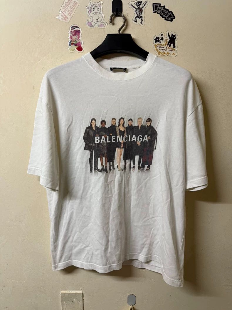 Balenciaga Balenciaga Portrait Short Sleeve 2505-Nextarrow Size US S / EU 44-46 / 1 - 1 Thumbnail