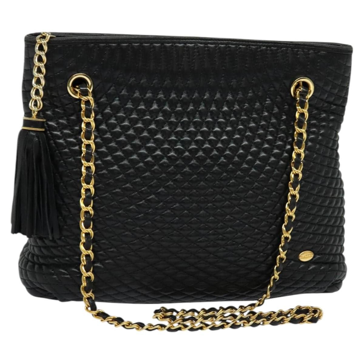 Bally Black Leather Shoulder Bag (Pre-Owned) Size ONE SIZE - 1 Thumbnail