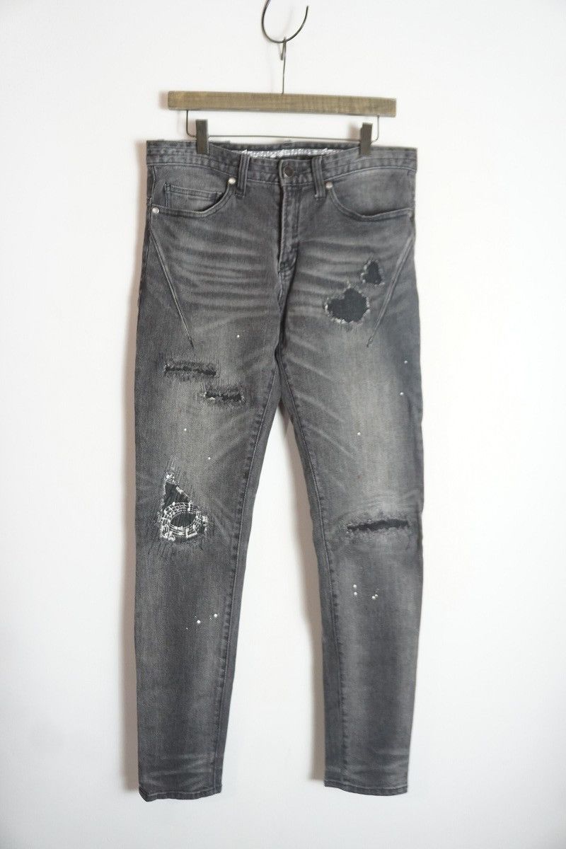 Number Nine Distressed Denim | Grailed