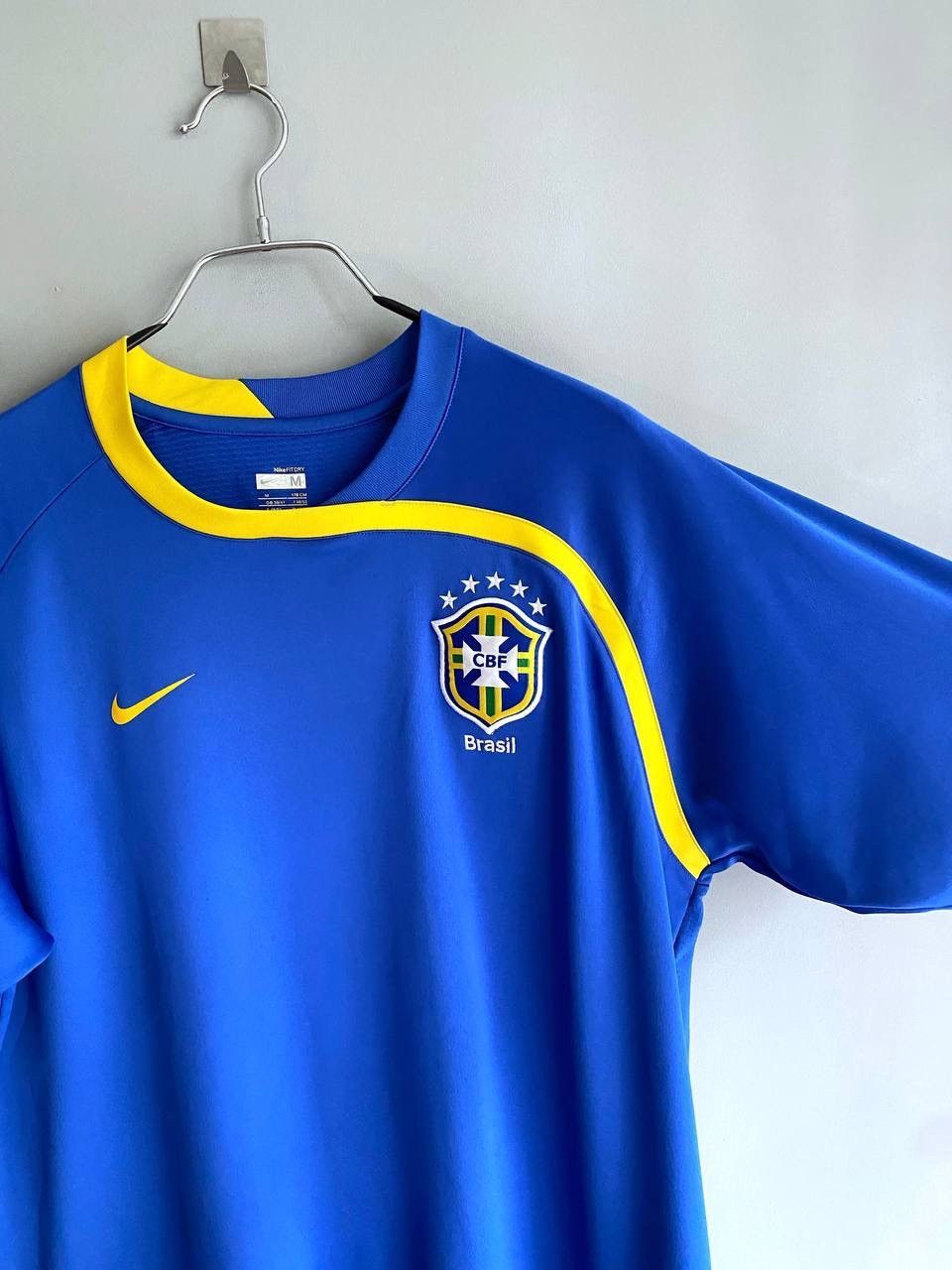 Nike Nike Brasil National Team Training Soccer Jersey, Size M Size US M / EU 48-50 / 2 - 6 Thumbnail