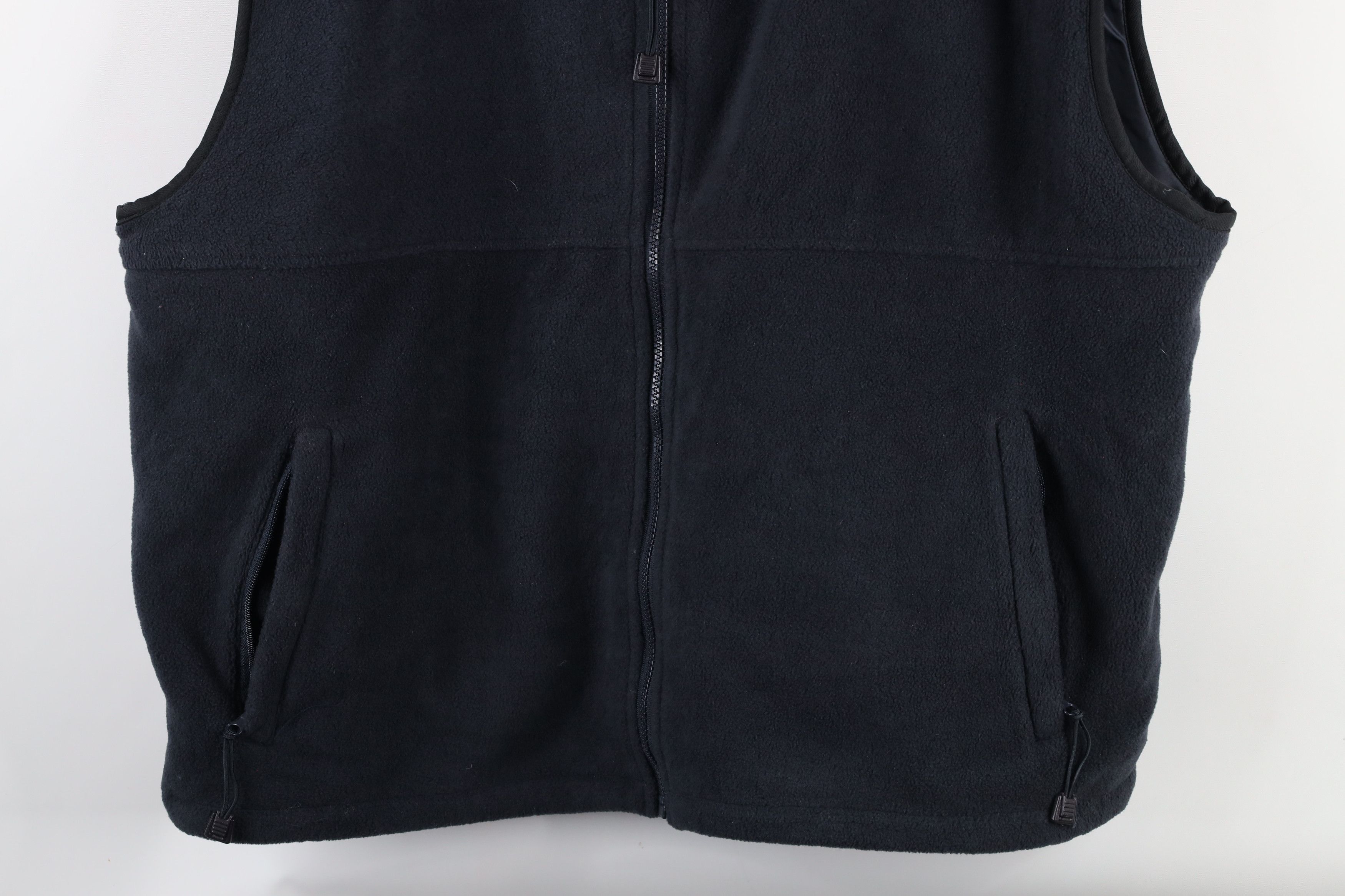 Vintage Vintage 90s Streetwear Fleece Full Zip Vest Jacket Gray Size US XXL / EU 58 / 5 - 3 Thumbnail
