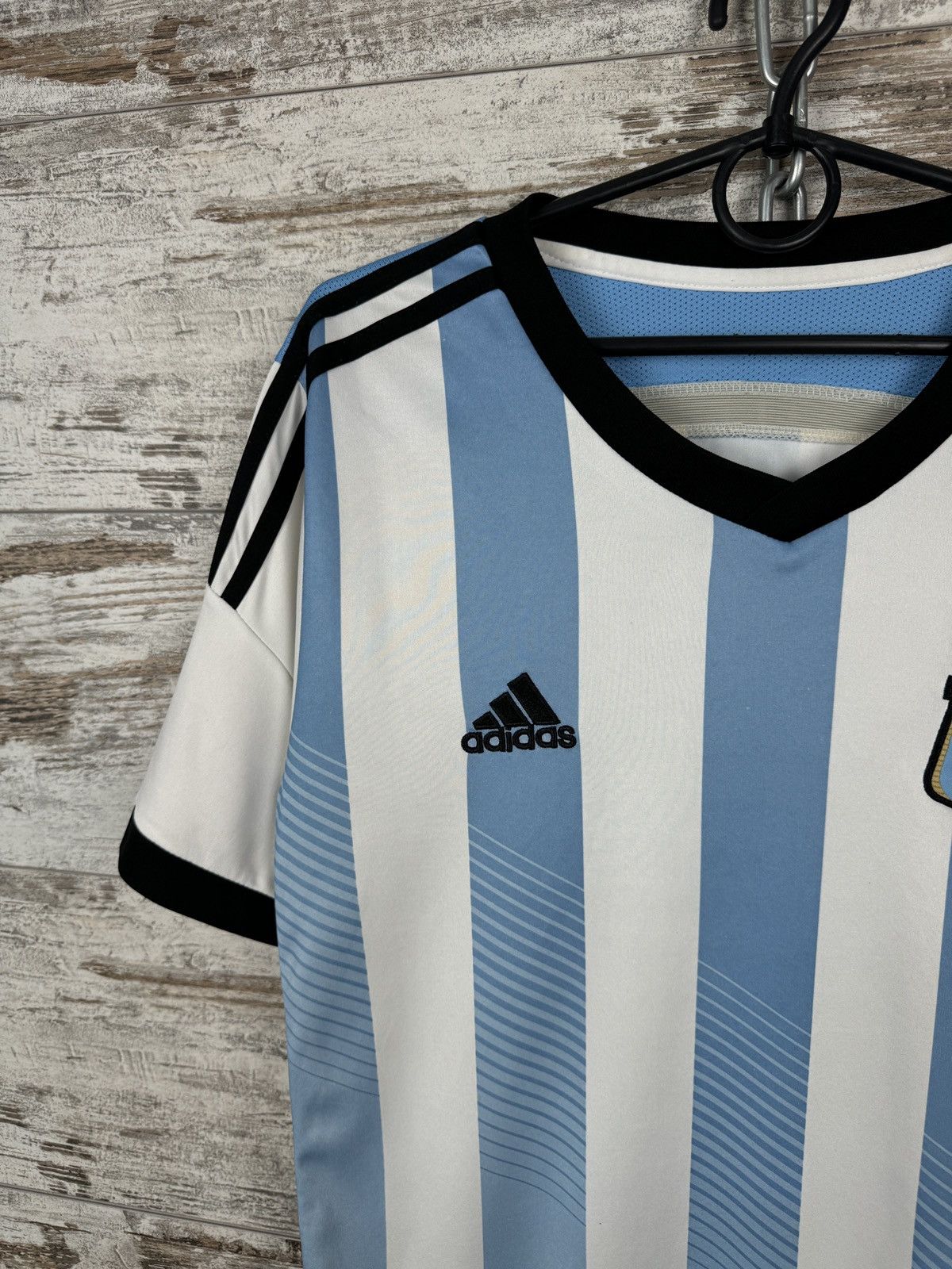 Adidas Mens vintage adidas Argentina national team T-shirt jersey Size US M / EU 48-50 / 2 - 3 Thumbnail