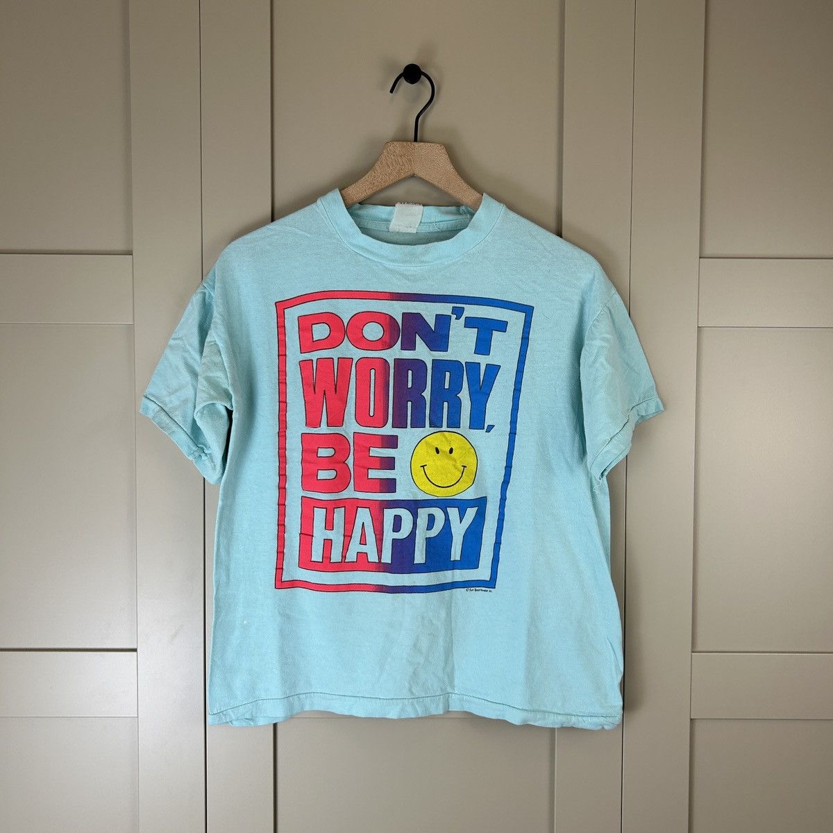Dont Worry Be Happy T Shirt | Grailed