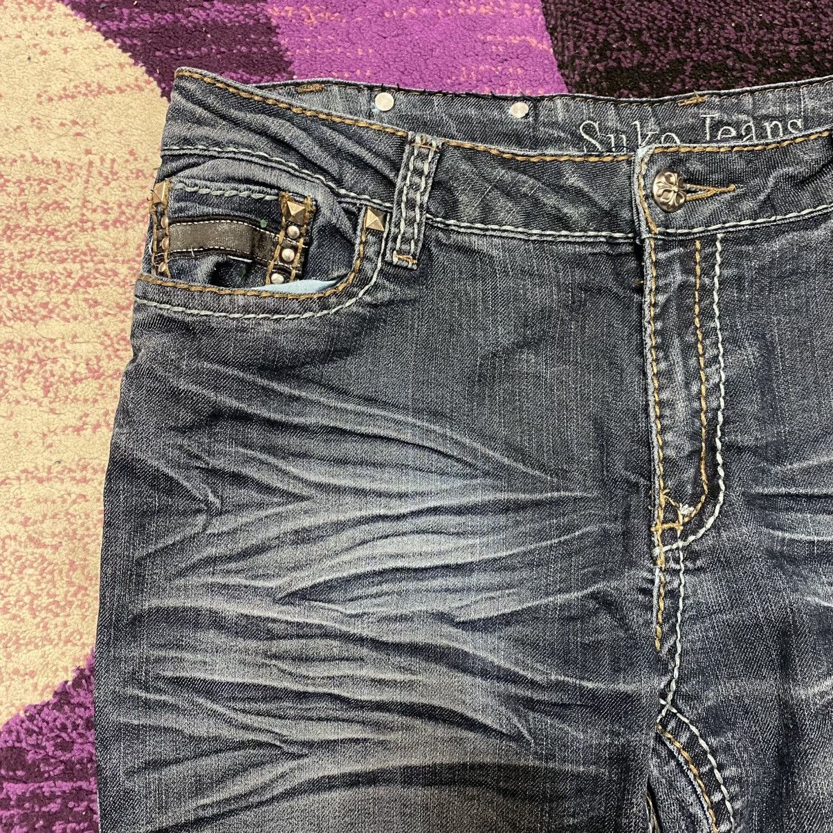 Japanese Brand Vintage Y2K Suko Jeans Archive Style Denim Jeans Size 34" / US 12 / IT 48 - 3 Thumbnail