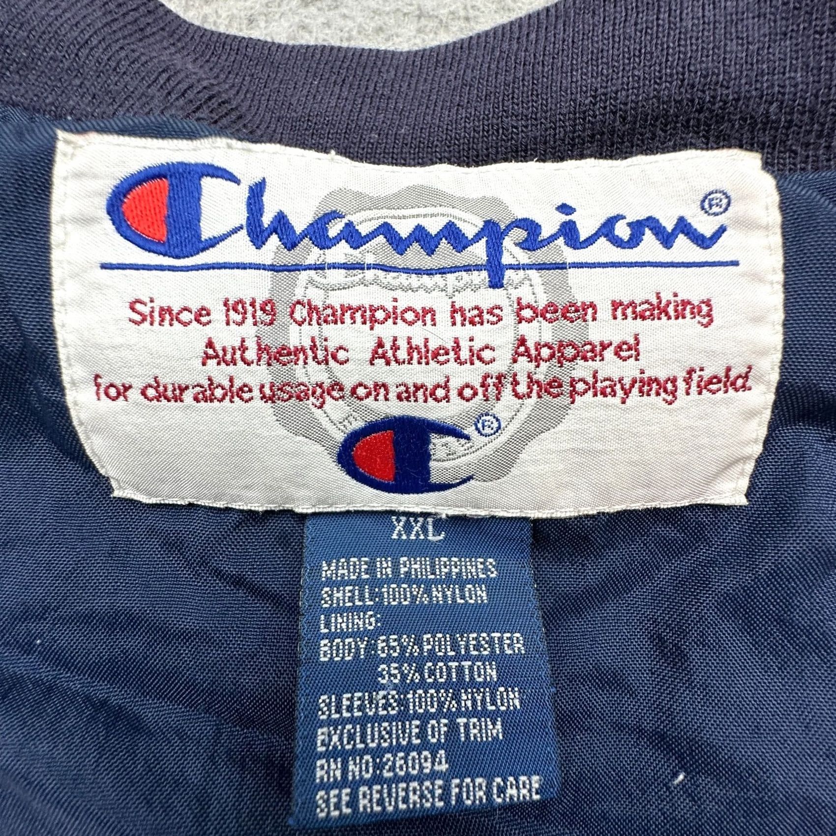 Champion VINTAGE Champion 2003 LSU Tigers Windbreaker Jacket Mens XXL Yellow Size US XXL / EU 58 / 5 - 3 Thumbnail