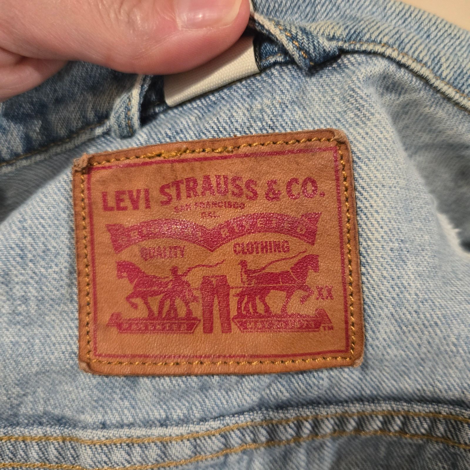 Levi's Levi's XX distressed denim vest sz M Size M / US 6-8 / IT 42-44 - 4 Thumbnail