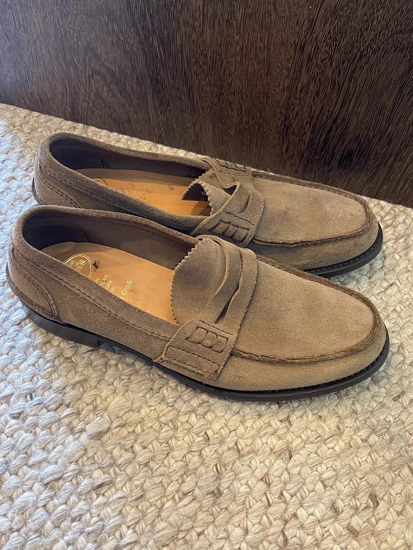 Visvim church's brown suede UK made loafers US 8.5 (42-43) Size US 8.5 / EU 41-42 - 1 Thumbnail