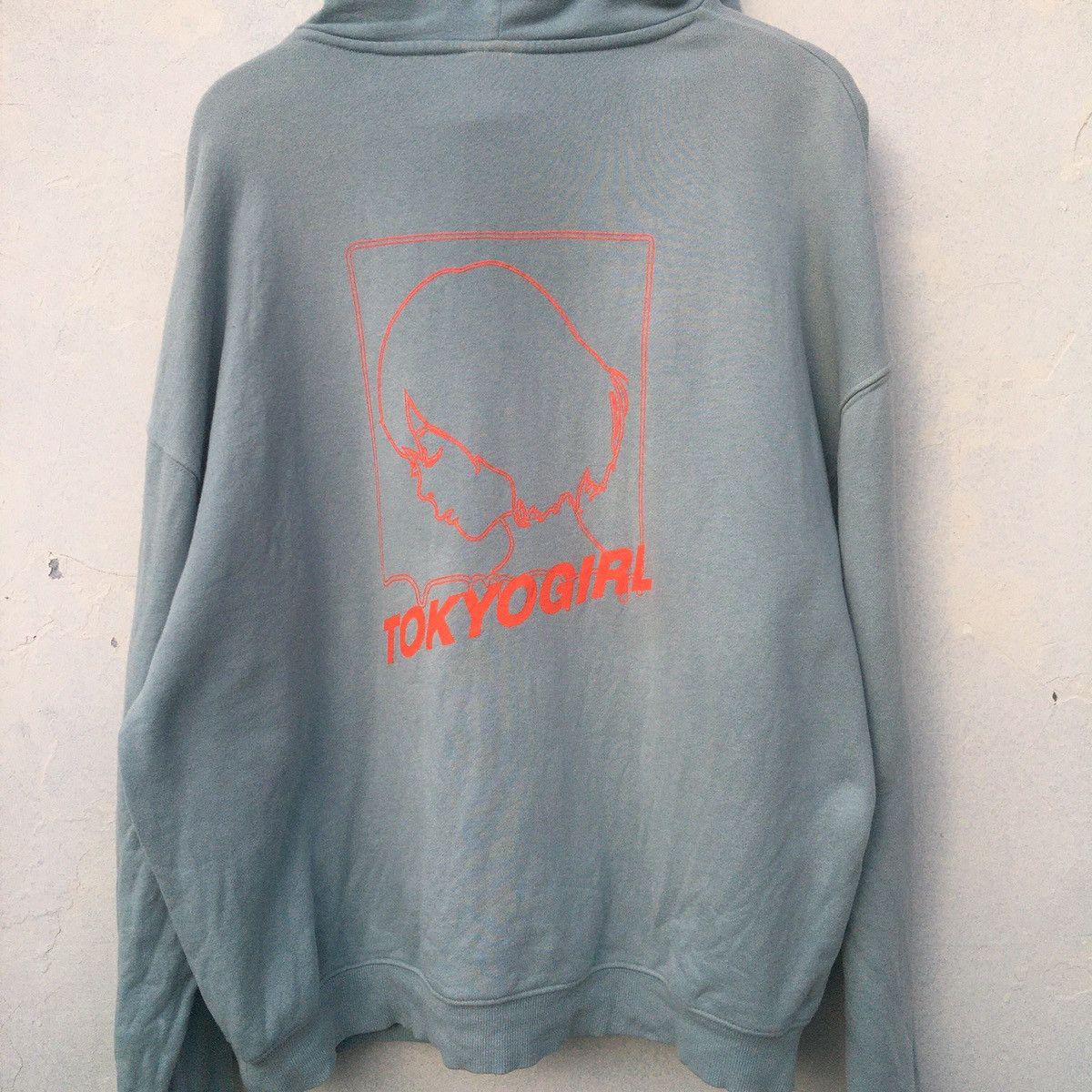Japanese Brand Vintage Tokyo girl big logo hoodie Size US XL / EU 56 / 4 - 4 Thumbnail