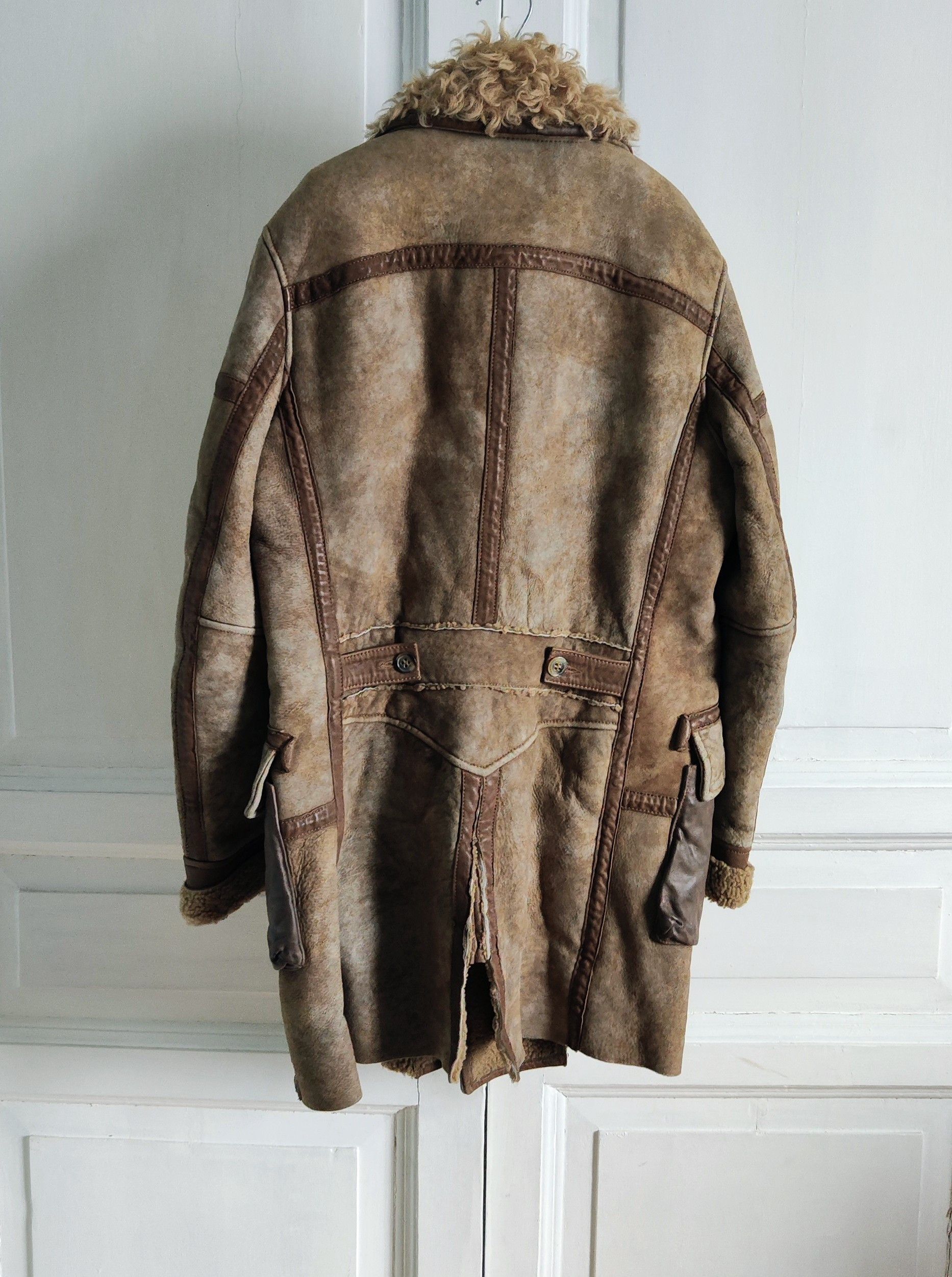 Diesel Shearling coat.Like Vetements or Balenciaga coats. Size US L / EU 52-54 / 3 - 2 Thumbnail