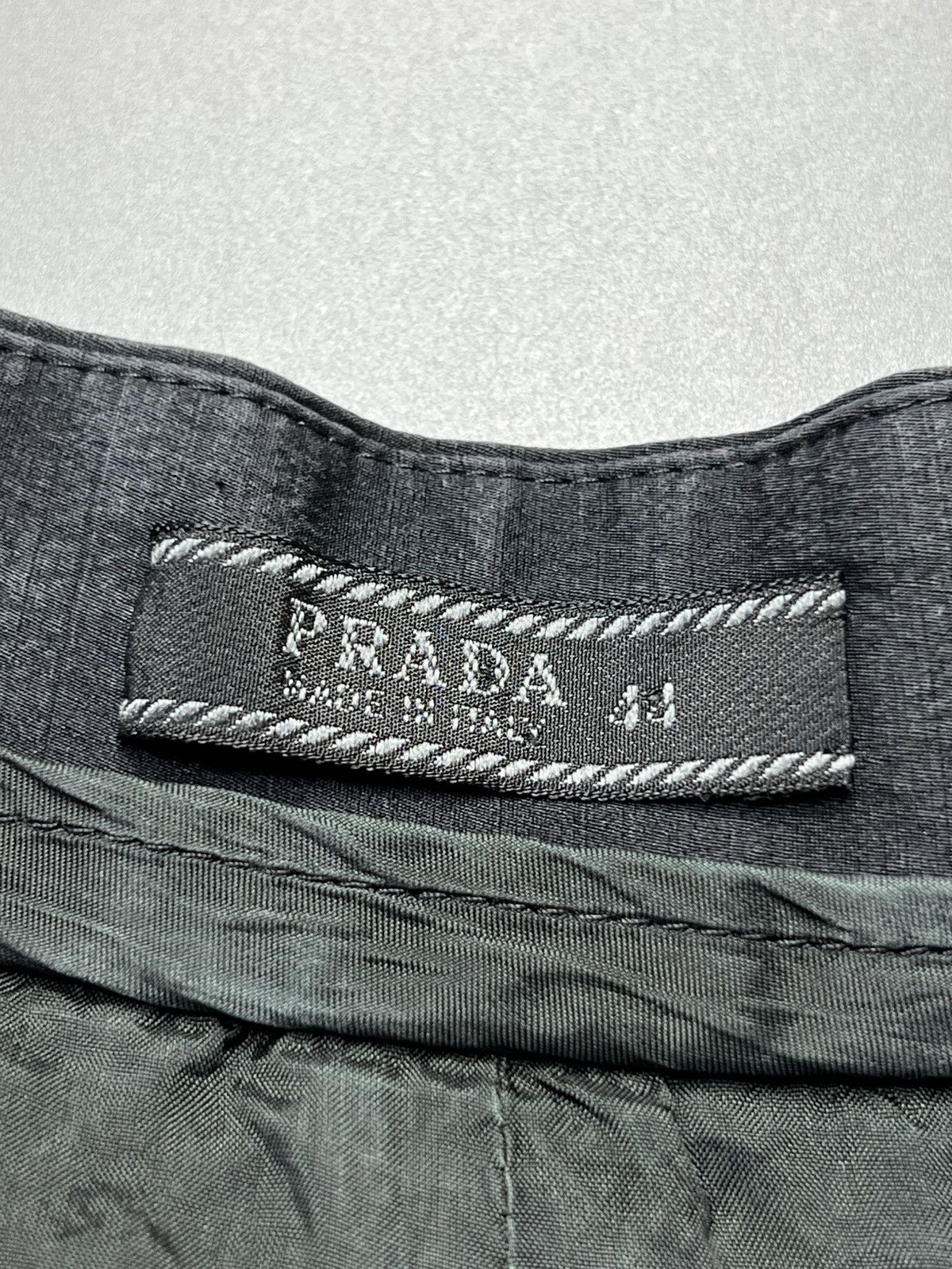 Prada Prada - 1990s MiuMiu Era Washed Design Trouser Pants Size 30" / US 8 / IT 44 - 10 Thumbnail