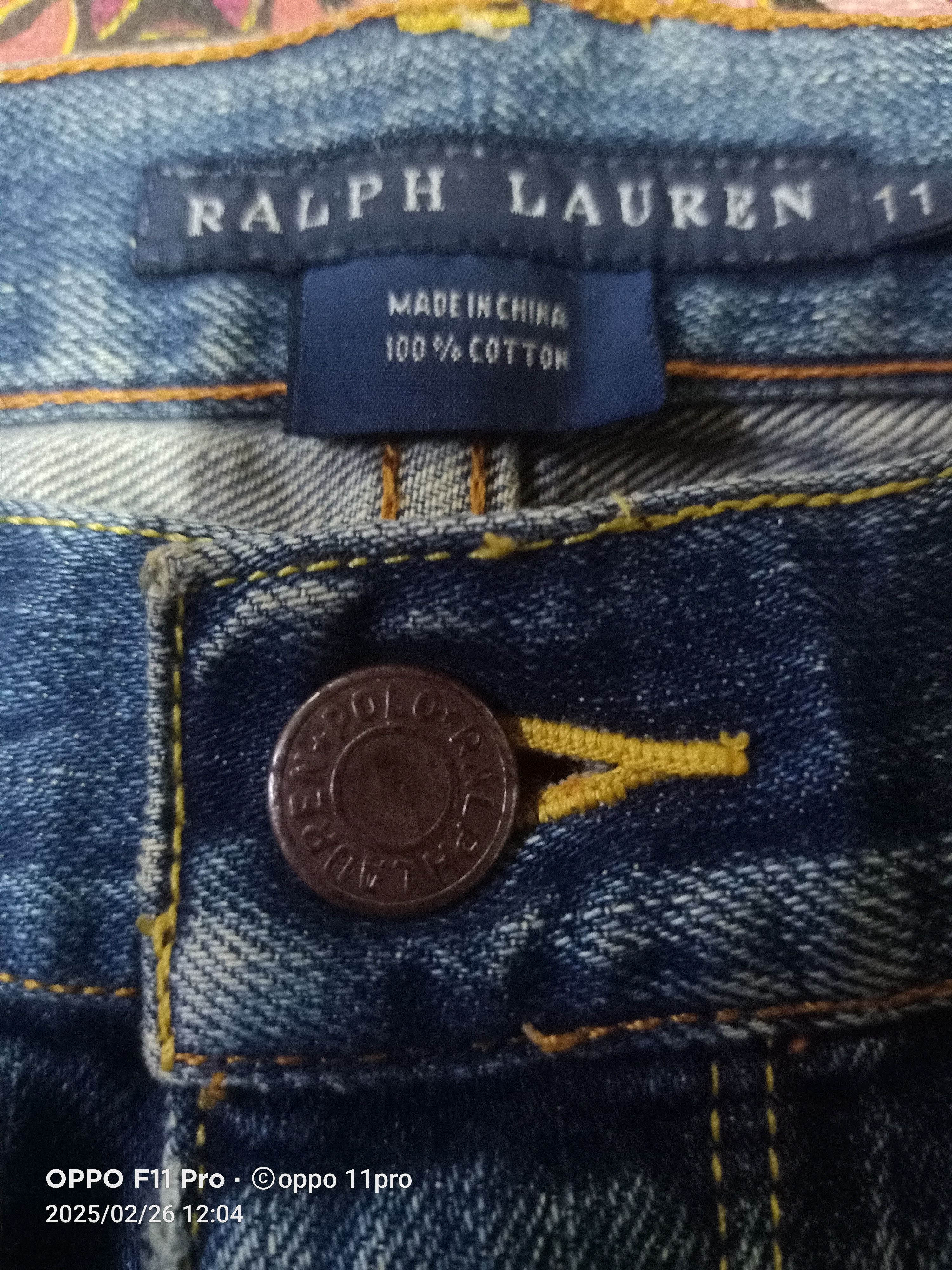 Polo Ralph Lauren × RRL Ralph Lauren Polo Ralph Lauren Denim Selvedge Pants Size 31" - 7 Thumbnail