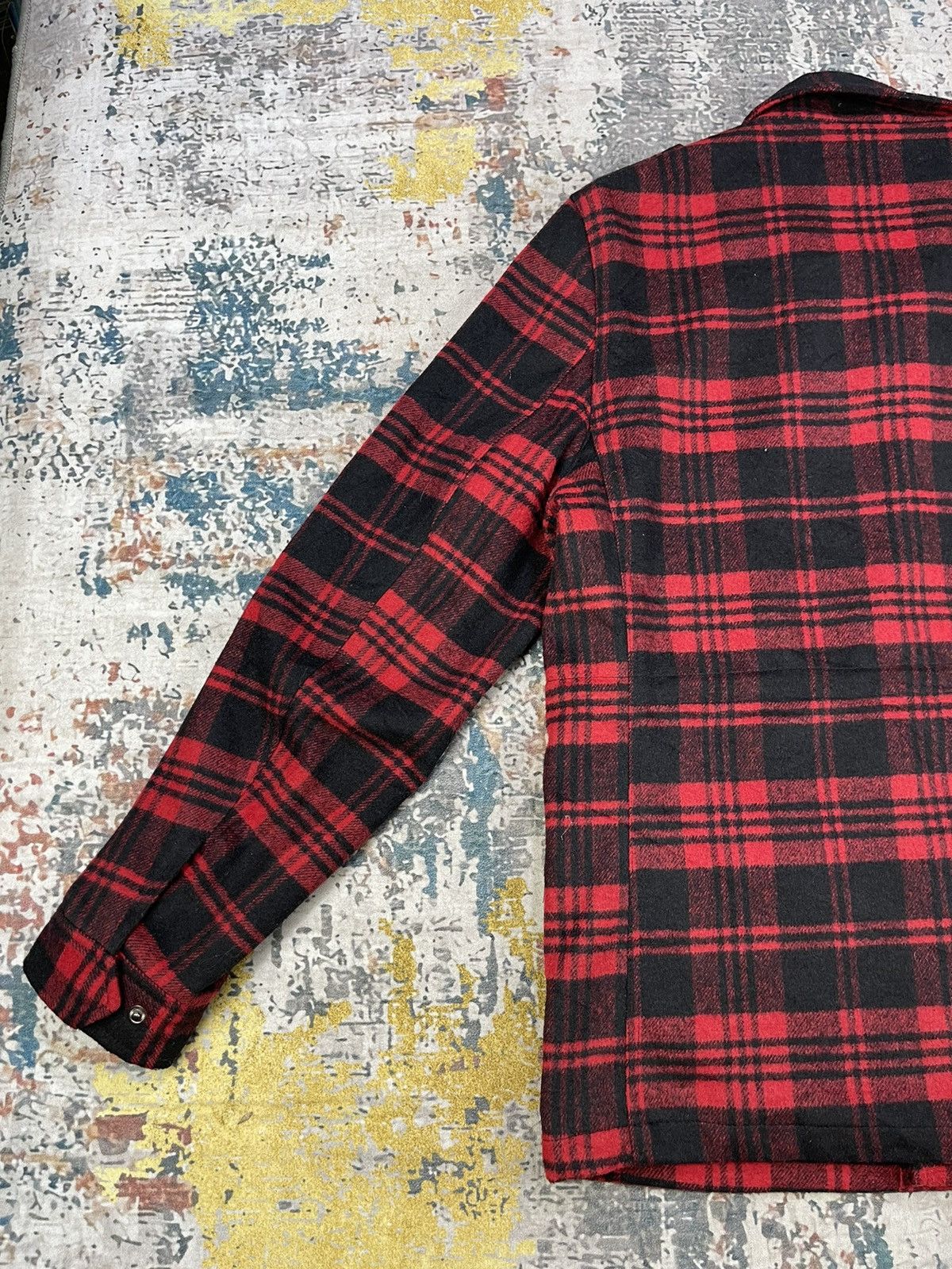 In The Attic In The Attic Red Tartan Spiked Punk Jacket Size US S / EU 44-46 / 1 - 8 Thumbnail
