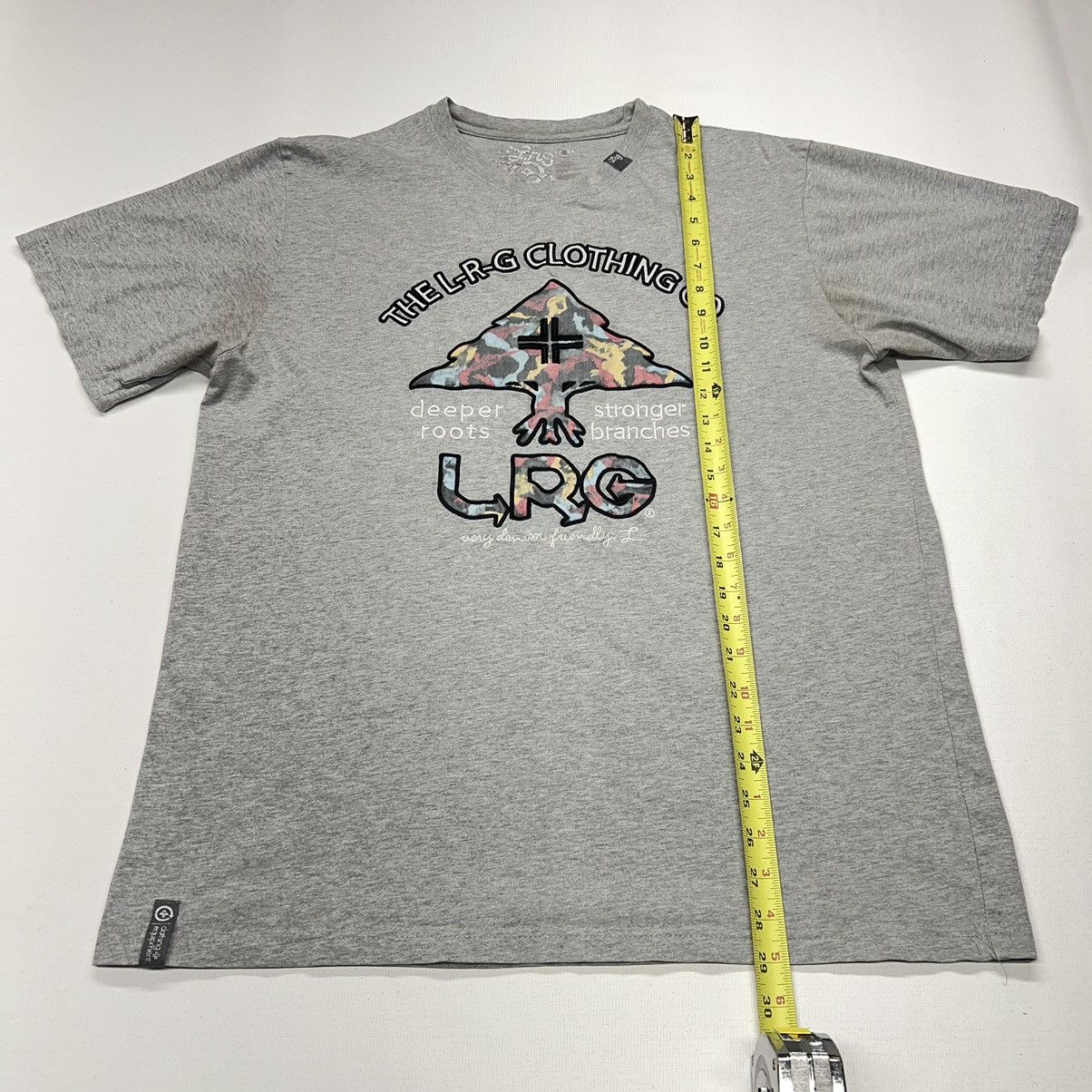 LRG × Vintage LRG Tee Shirt Grey Lifted Research Group Logo Skate Y2K Size US XL / EU 56 / 4 - 18 Thumbnail