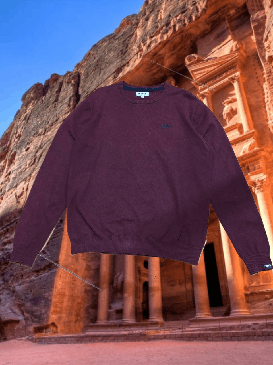 Diesel streetwear Vintage Sweaters Diesel logo luxury Y2K Size US L / EU 52-54 / 3 - 1 Thumbnail