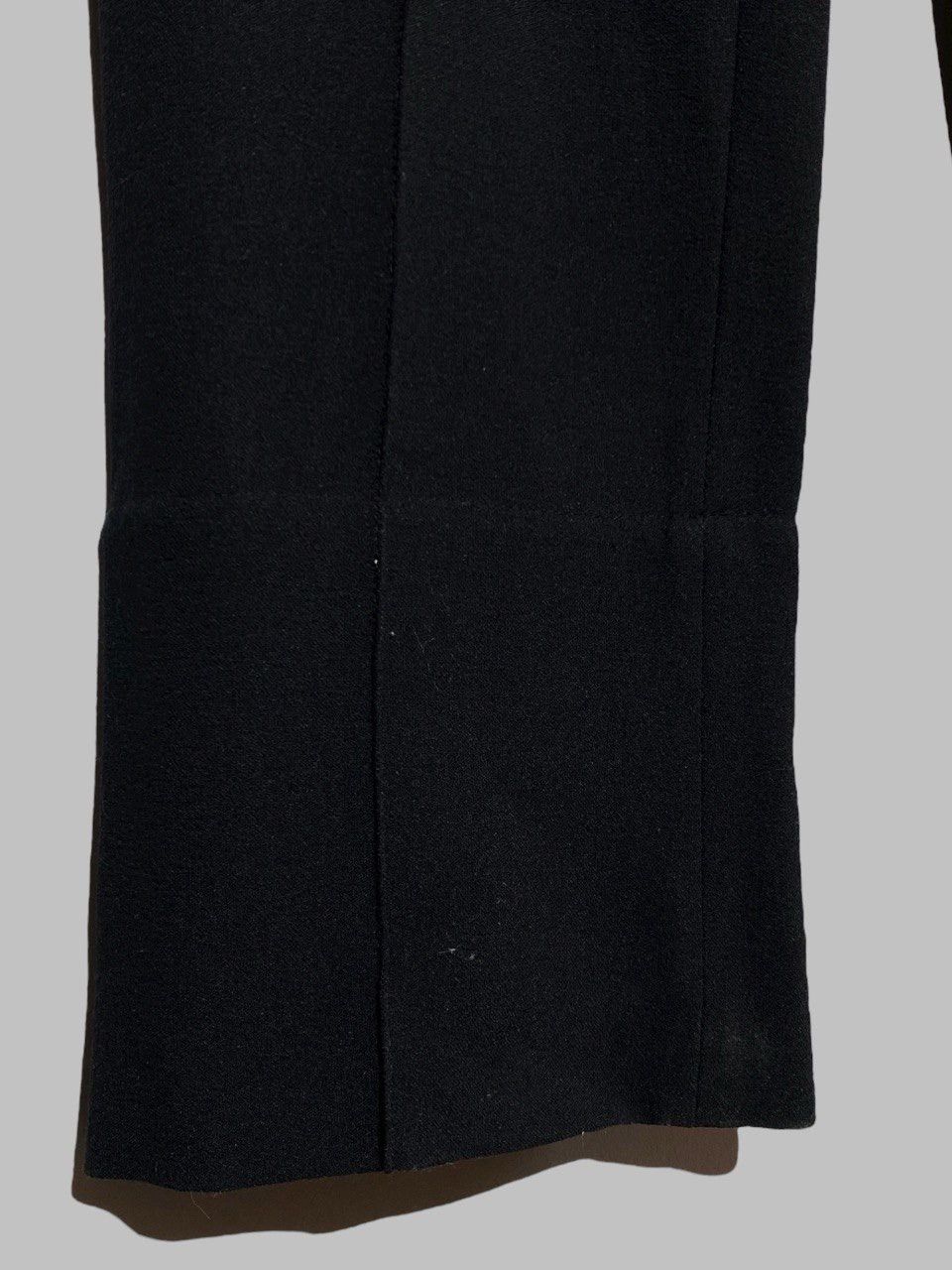 Annette Gortz Annette Gortz Black Straight Pleated Pants Size 26" / US 2 / IT 38 - 6 Thumbnail