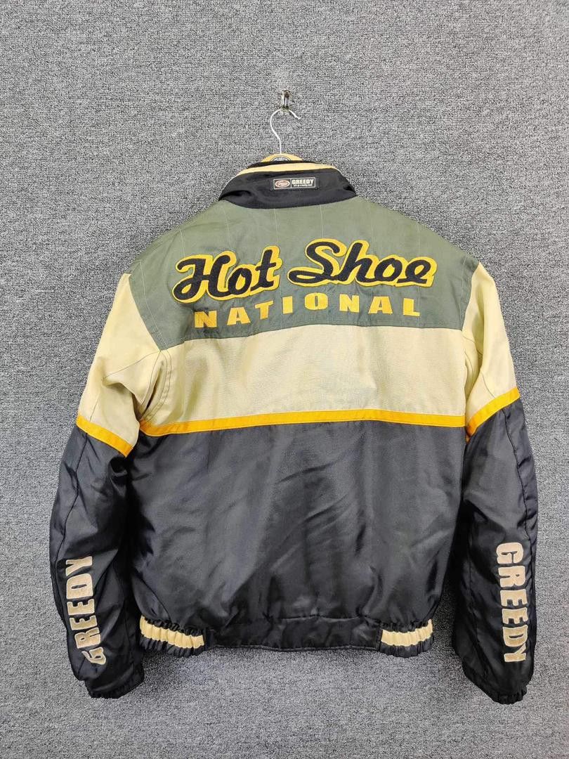 Greedy Genius Vintage Greedy Racing Motorcycle Bikers Ridding Jacket Size US M / EU 48-50 / 2 - 6 Thumbnail