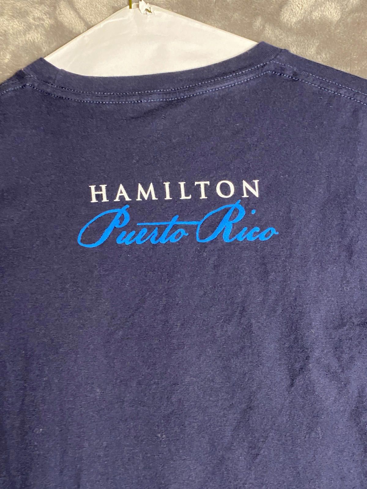 Designer Men Hamilton San Juan Puerto Rico Lin Manuel Miranda Sz M-B4 Size US M / EU 48-50 / 2 - 4 Thumbnail
