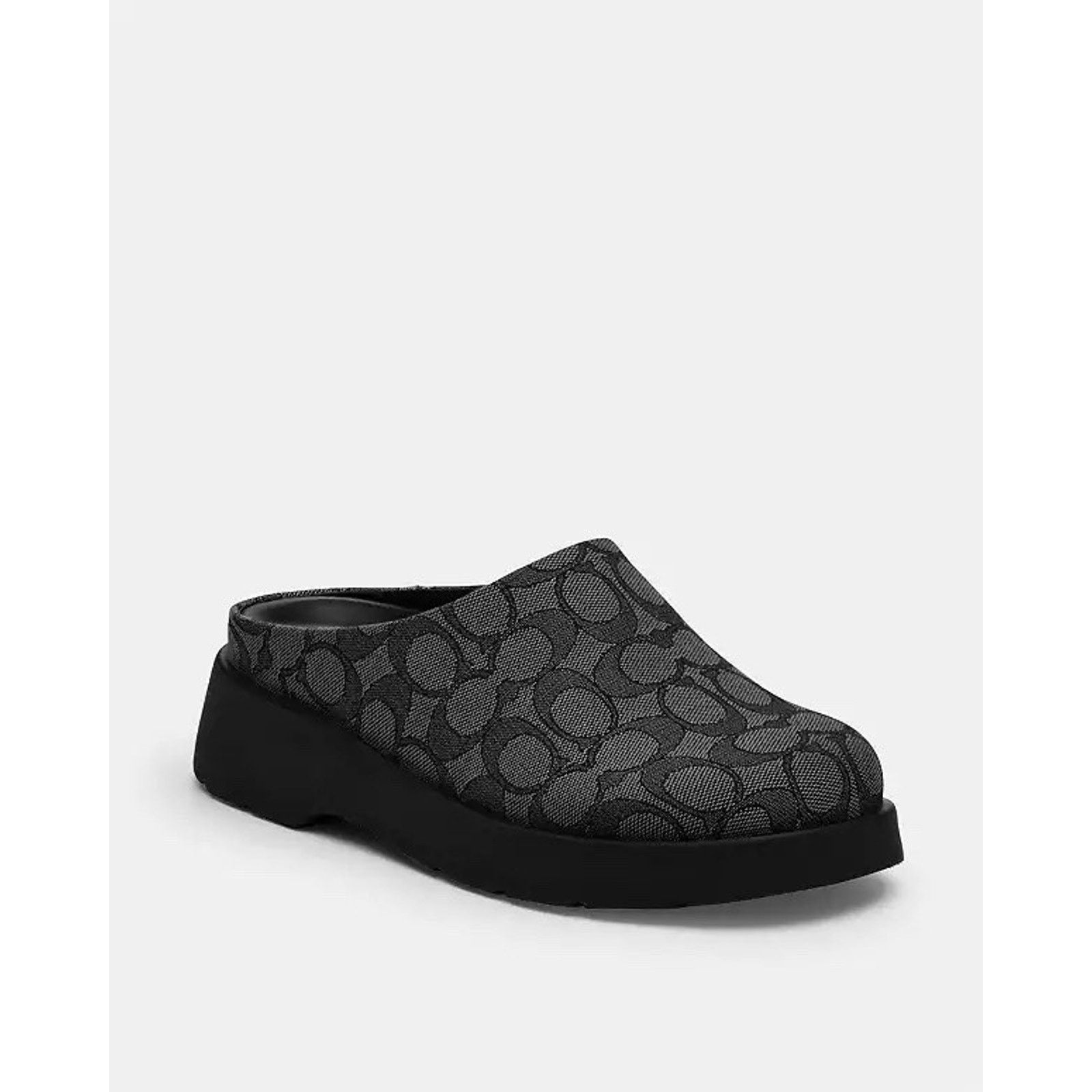 Coach NWT Coach Women Mule Signature Black/Charcoal CBN24 Size US 8 / IT 38 - 6 Thumbnail