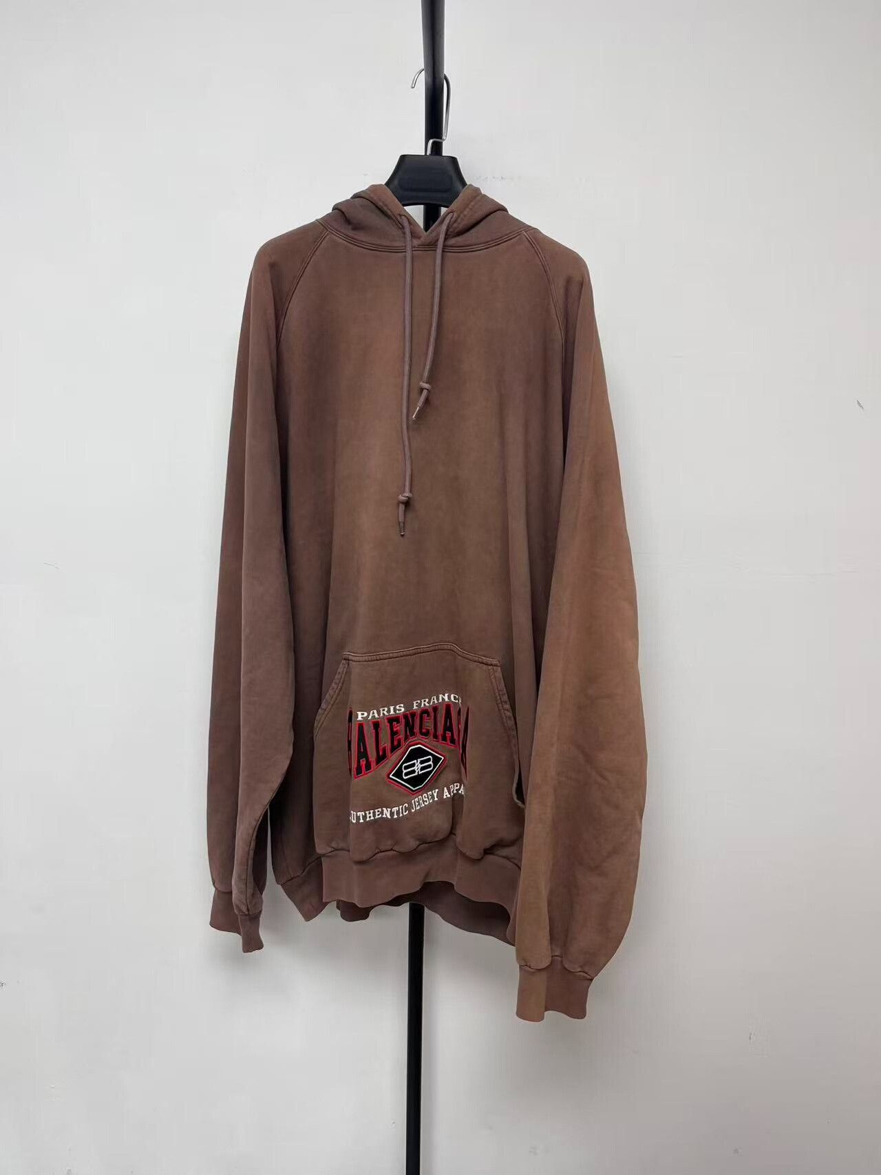 Balenciaga balenciaga brown logo hoodie for women Size M / US 6-8 / IT 42-44 - 1 Thumbnail