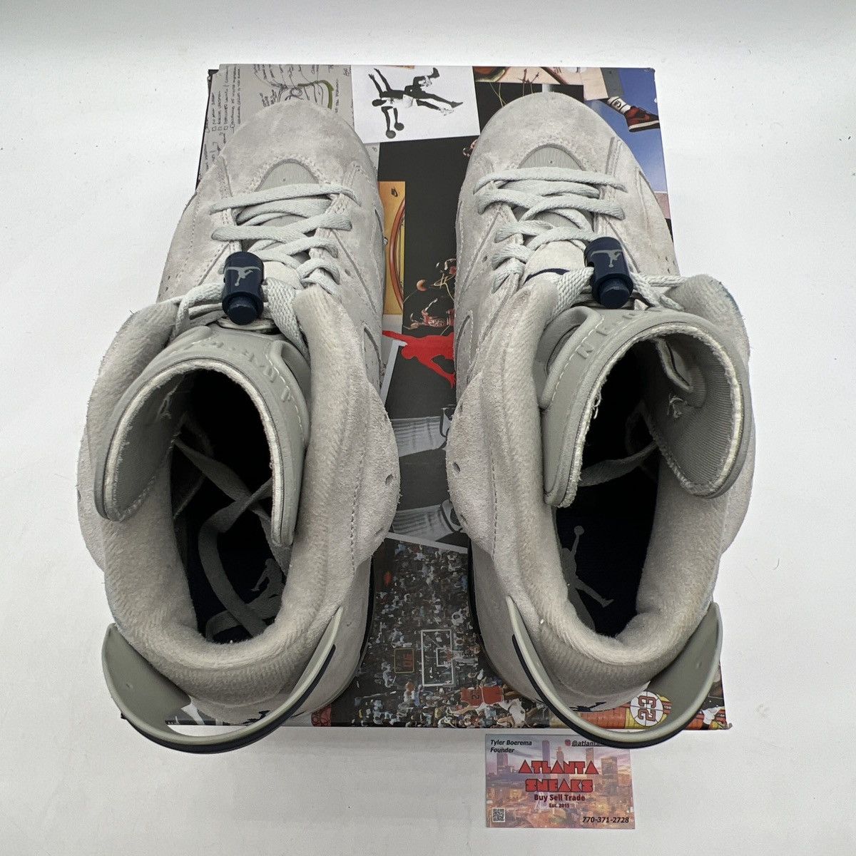 Jordan Brand Air Jordan 6 Georgetown Size US 11 / EU 44 - 7 Thumbnail