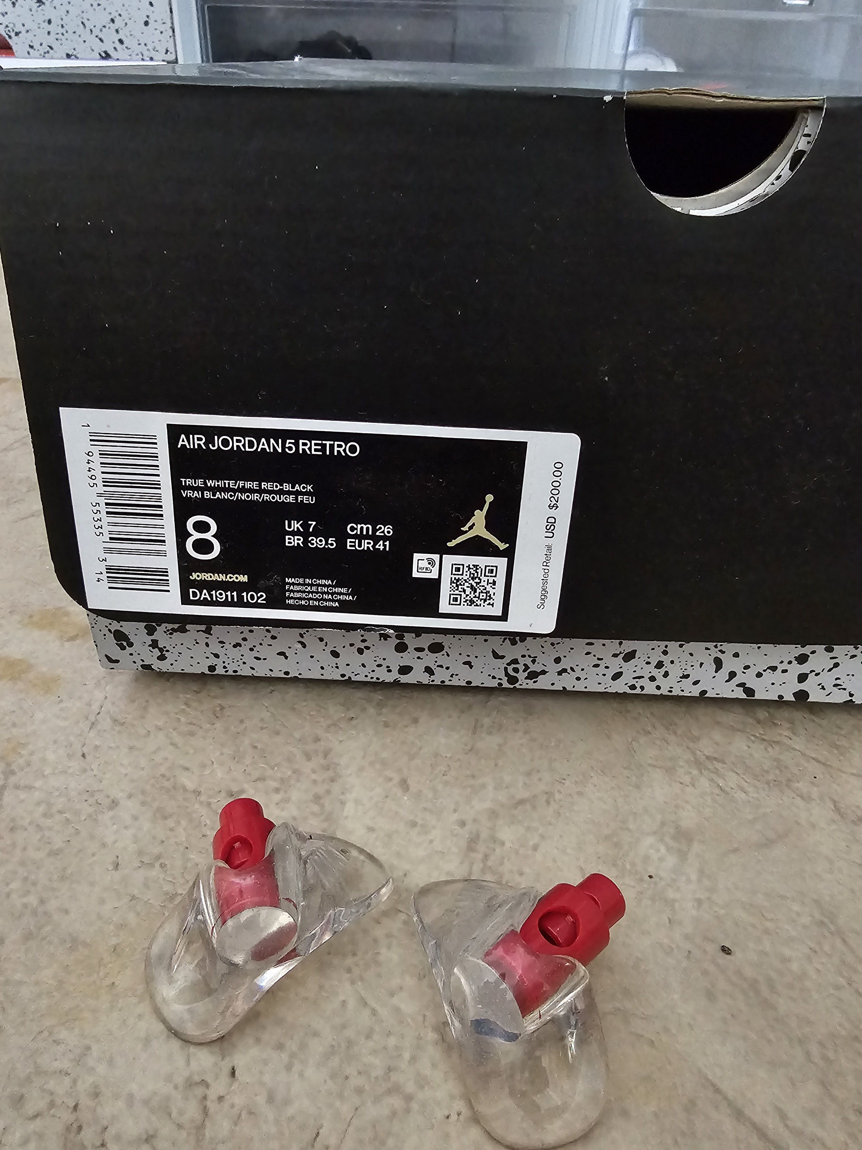Jordan Brand Jordan 5 Fire red 2020 Size US 8 / EU 41 - 4 Thumbnail