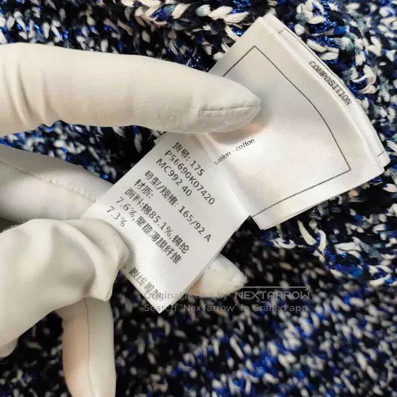 Chanel Chanel Blue soft colour pbc jacket Size S / US 4 / IT 40 - 6 Thumbnail