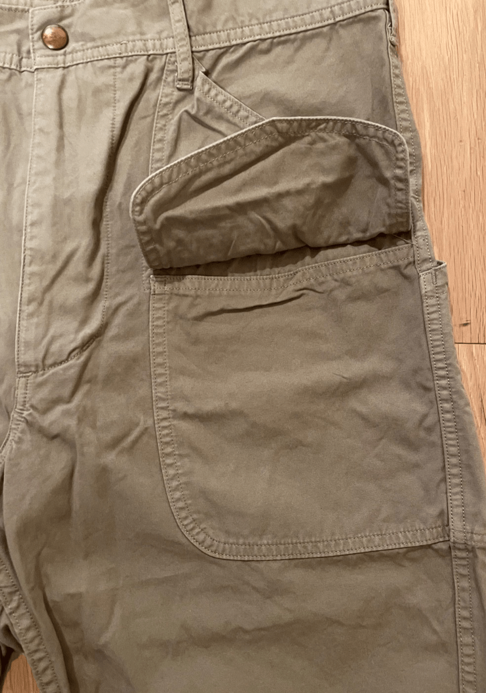 Orslow orSlow Poplin Shorts Beige Size 3 (34") Made in Japan Size US 34 / EU 50 - 4 Thumbnail