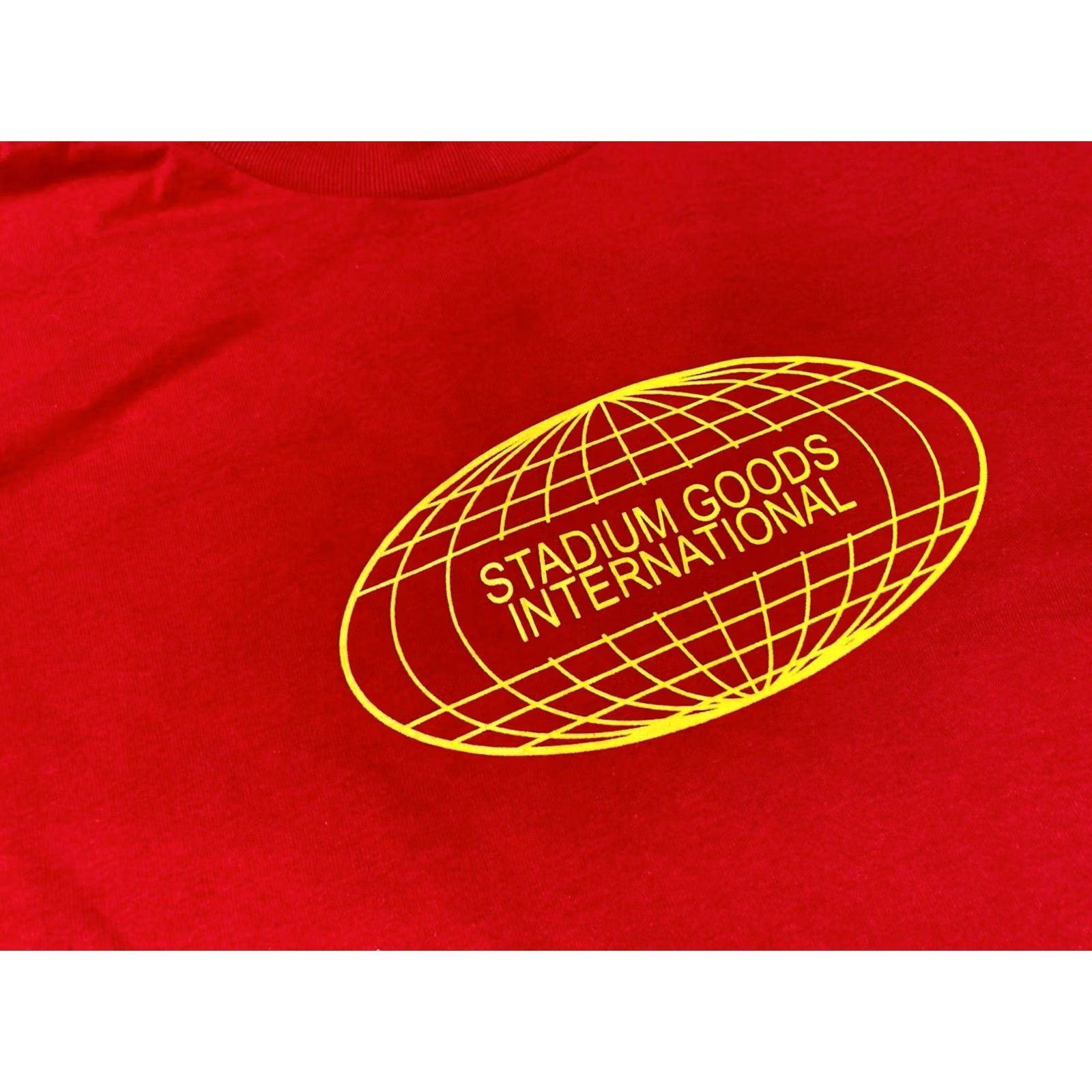 Stadium Goods Stadium Goods Graphic T-shirt Men XL Red Long Sleeve Shirt Crew Neck Size US XL / EU 56 / 4 - 2 Thumbnail