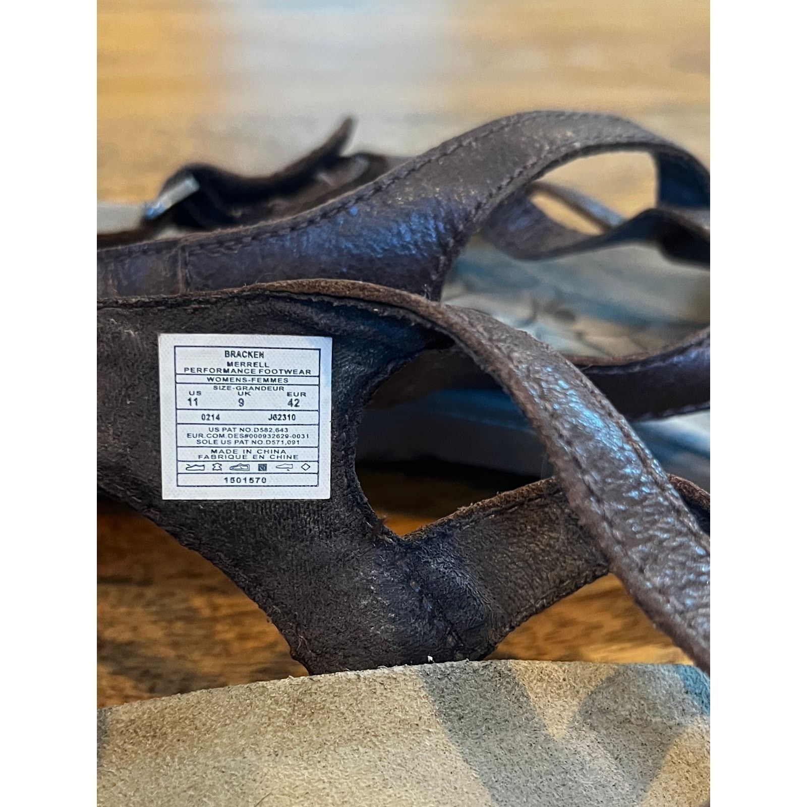 Merrell Merrell Agave 2 Lavish Leather Sandal Bracken Women's US 11 Size US 11 / IT 41 - 10 Thumbnail