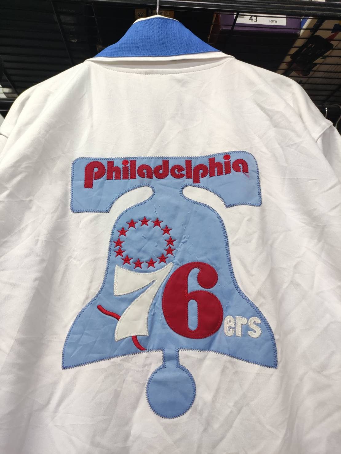 NBA Vtg Mitchell & Ness x NBA " Philadelphia 76ers " Warm Up Size US XXL / EU 58 / 5 - 12 Thumbnail