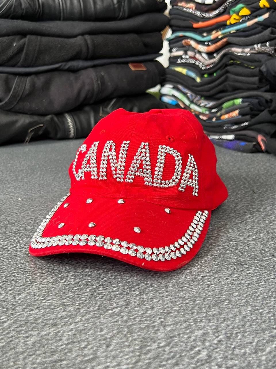 Hysteric Glamour Y2K Canada Rhinestones Logo Glamour Cap Size ONE SIZE - 2 Thumbnail