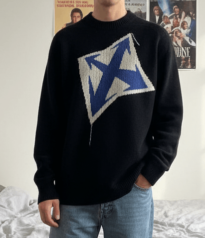 Off-White Arrows Intarsia Wool Jumper Size US M / EU 48-50 / 2 - 1 Thumbnail