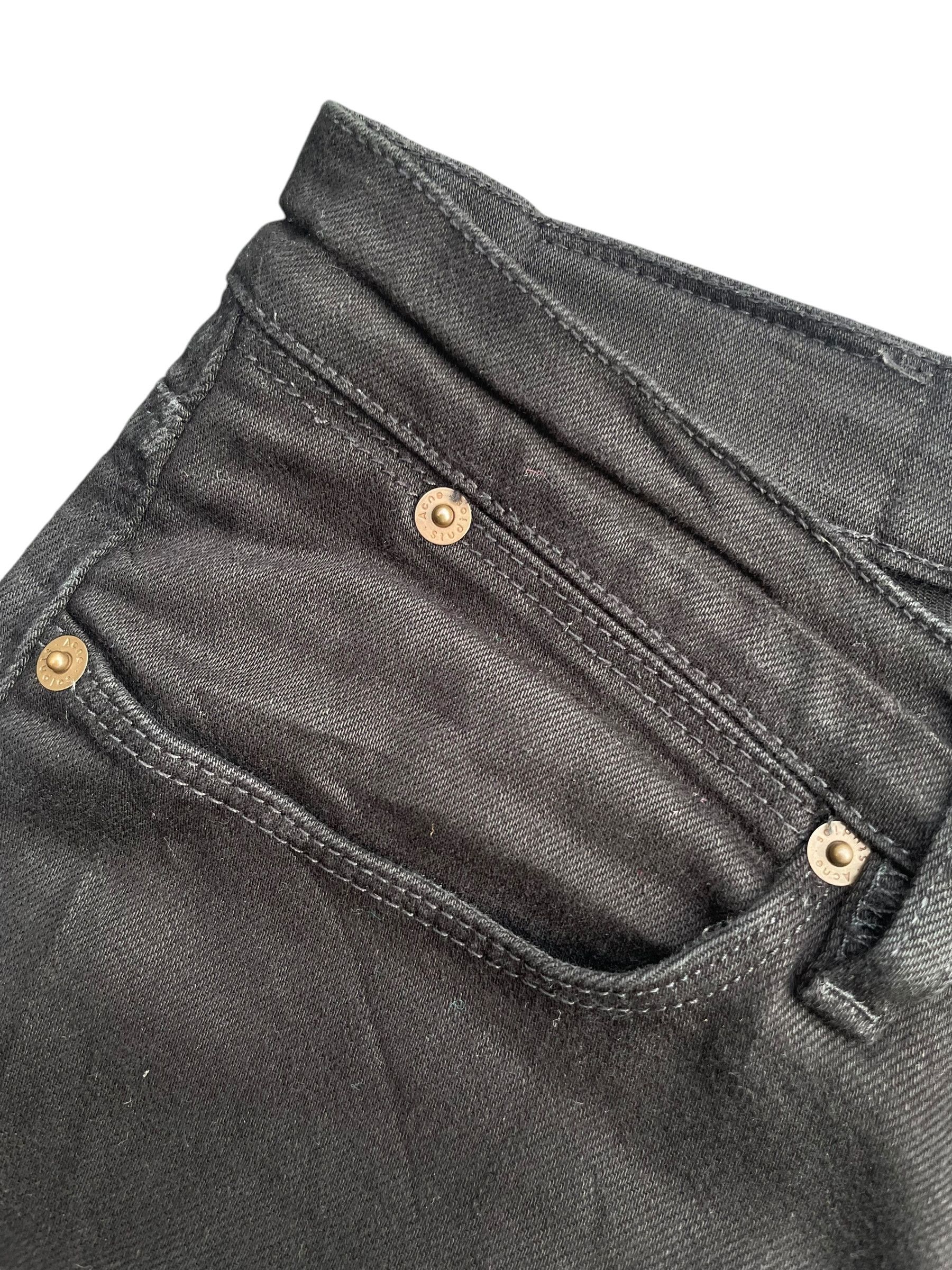 Acne Studios Acne Studios Max Stay Black Denim Size US 30 / EU 46 - 4 Thumbnail
