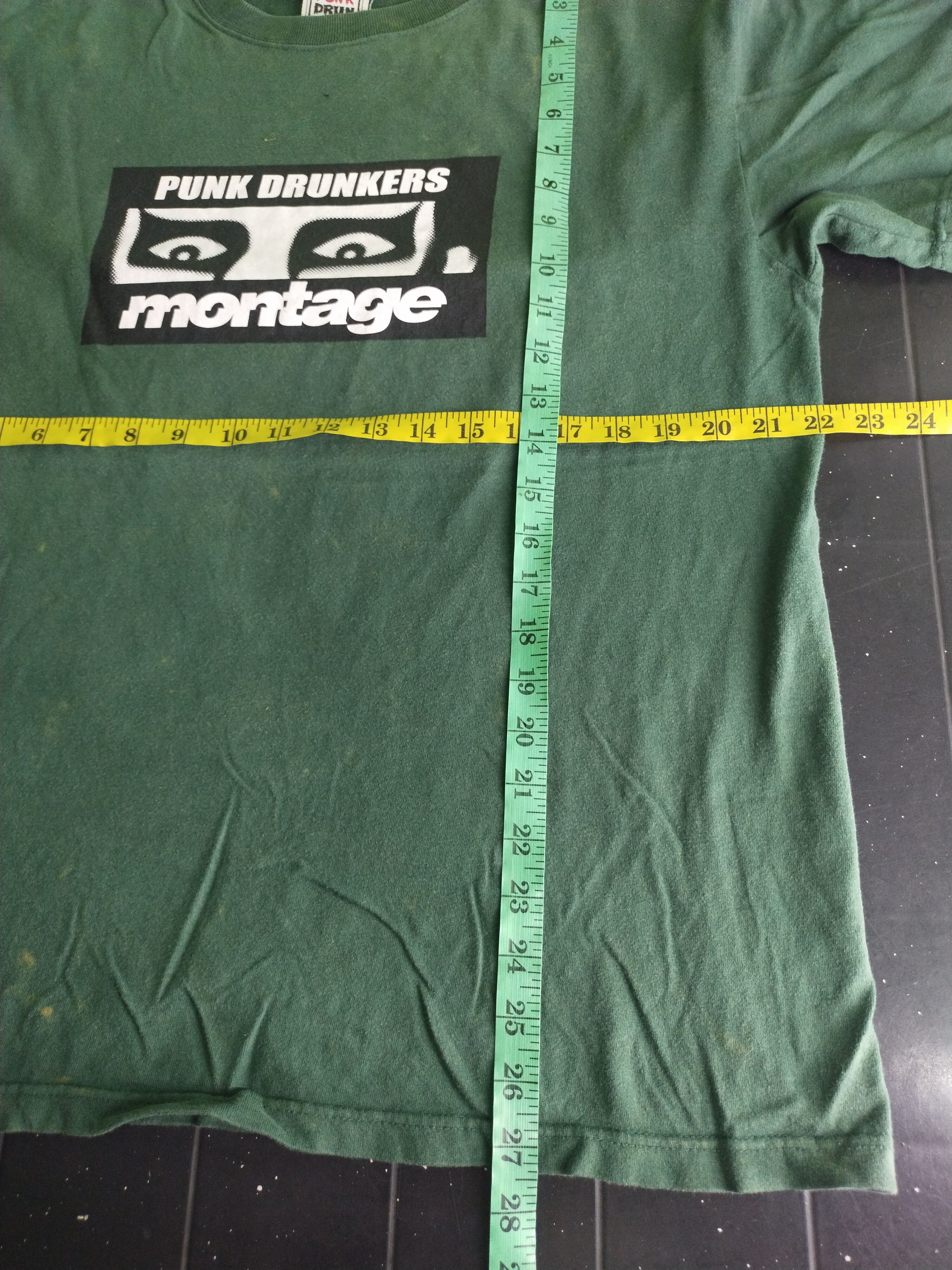 Japanese Brand Vintage Montage Punk Drunkers Shirt Rare Size US M / EU 48-50 / 2 - 12 Thumbnail
