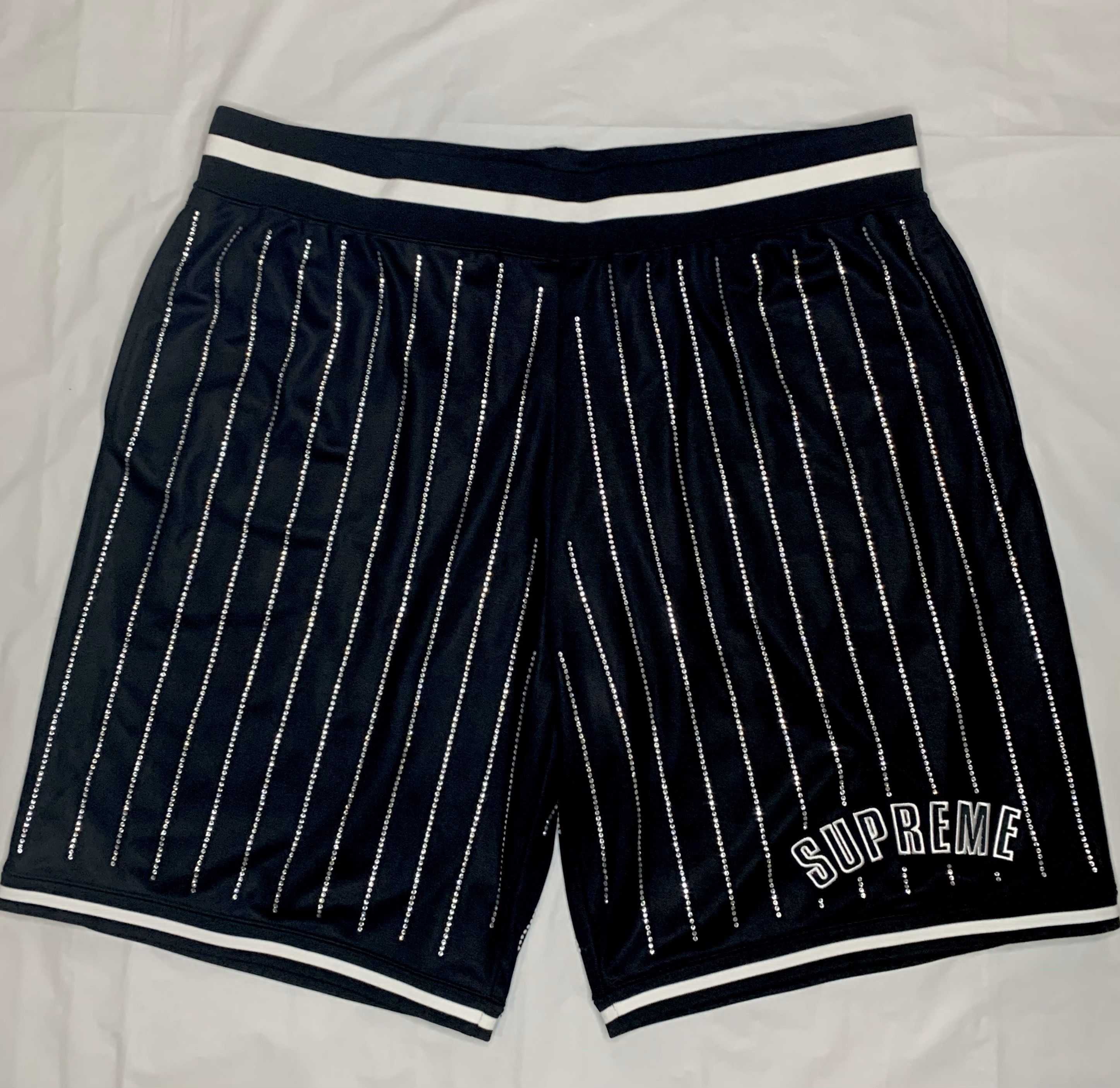 Supreme Supreme Rinestone Shorts (XL) Size US 34 / EU 50 - 1 Thumbnail