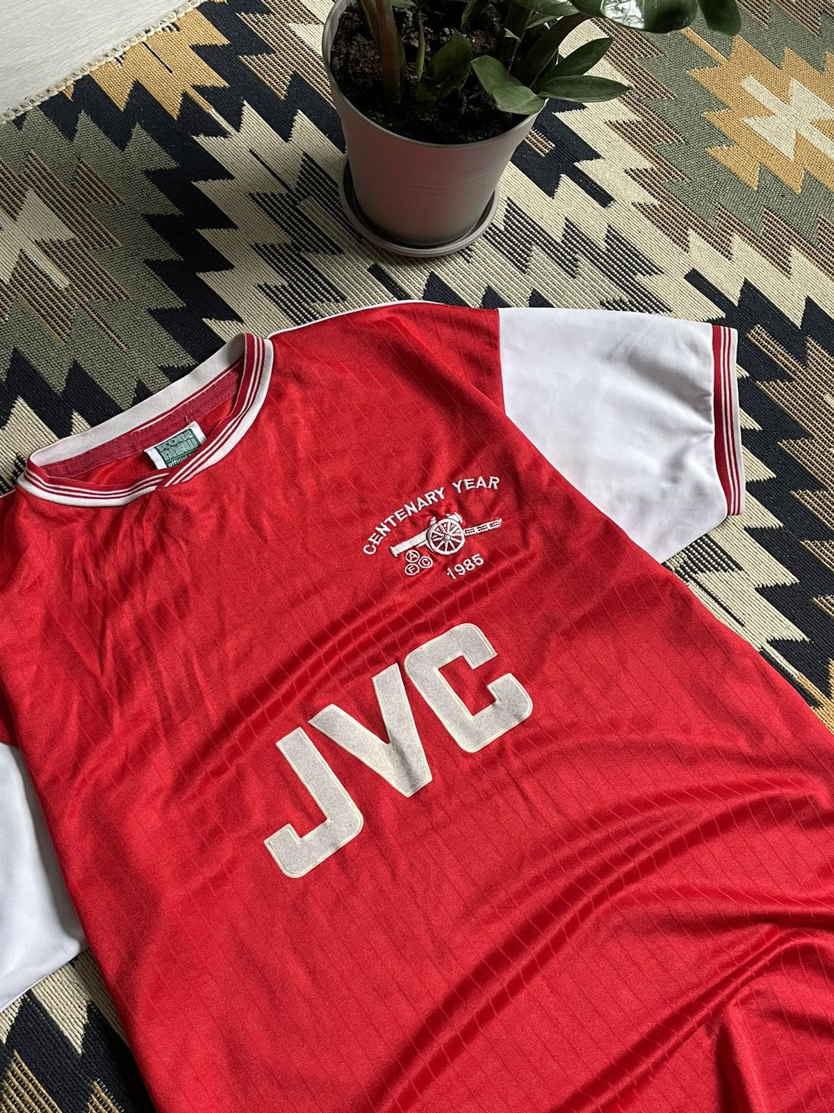 Vintage Vintage 1985 Arsenal Retro Score Draw Jersey Size US M / EU 48-50 / 2 - 4 Thumbnail