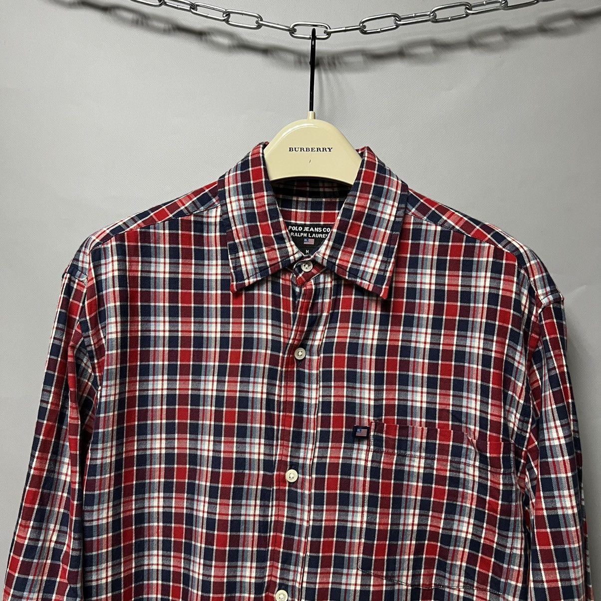 Ralph Lauren Ralph Lauren Polo Jeans Co. Vintage Plaid Flannel Shirt y2k Size US M / EU 48-50 / 2 - 3 Thumbnail
