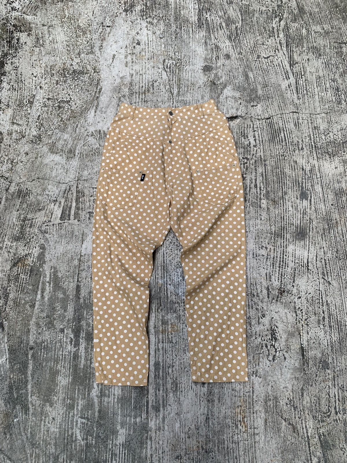 Issey Miyake Vintage mercibeaucoup by Issey Miyake dot pants Size US 29 - 1 Thumbnail