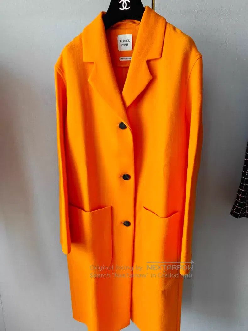 Hermes Hermes Wool Overcoat Jacket Size XS / US 0-2 / IT 36-38 - 4 Thumbnail