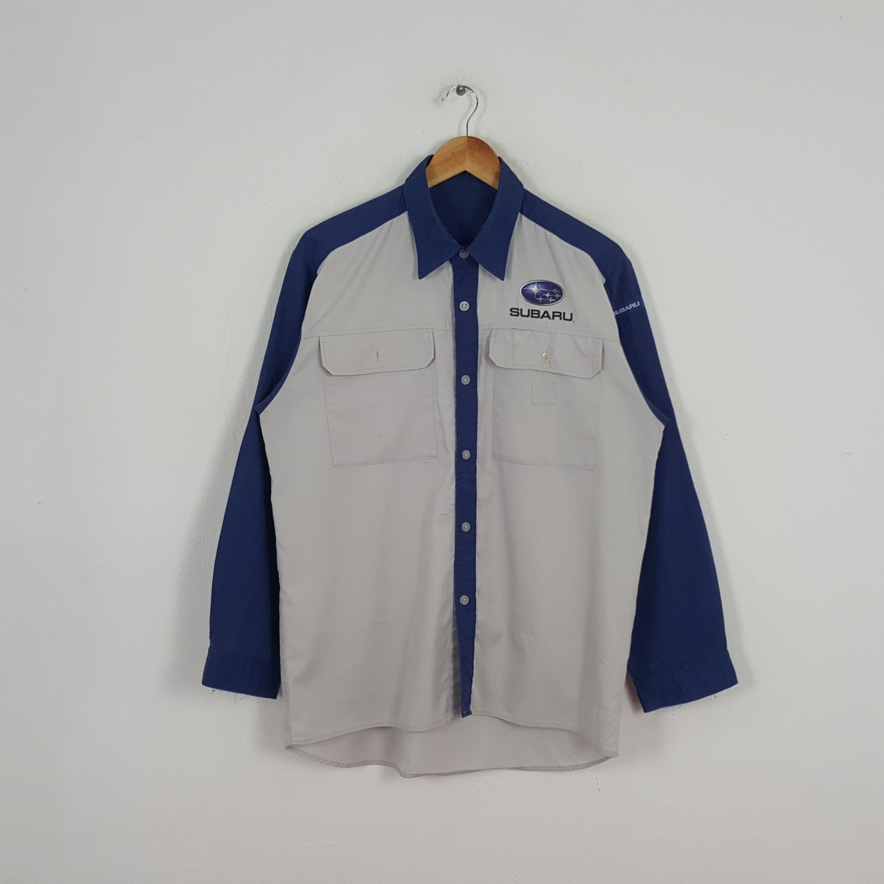 Vintage Vintage Subaru Japanese Rally Team Custom Art Shirt Jacket Size US L / EU 52-54 / 3 - 3 Thumbnail