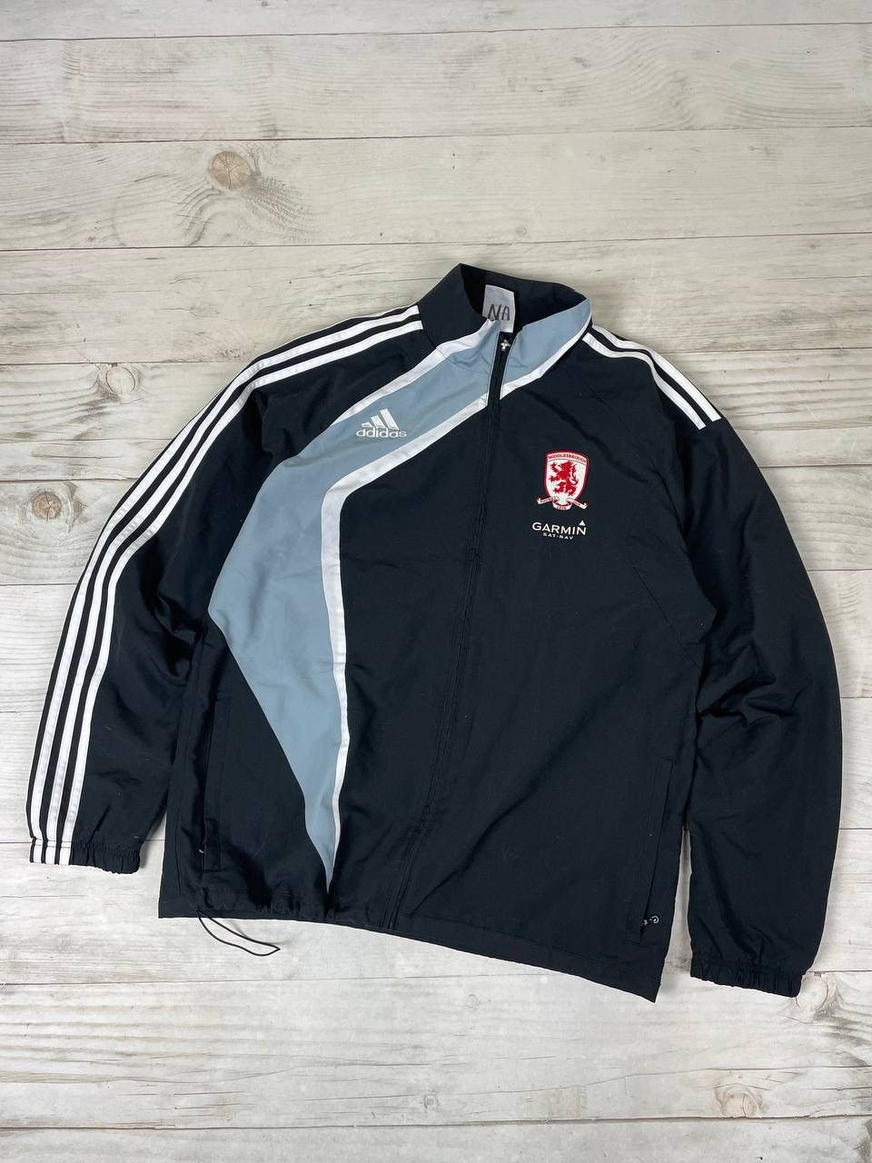 Adidas Vintage Adidas Middlesbrough 2008 Training Track Jacket Size US S / EU 44-46 / 1 - 1 Thumbnail