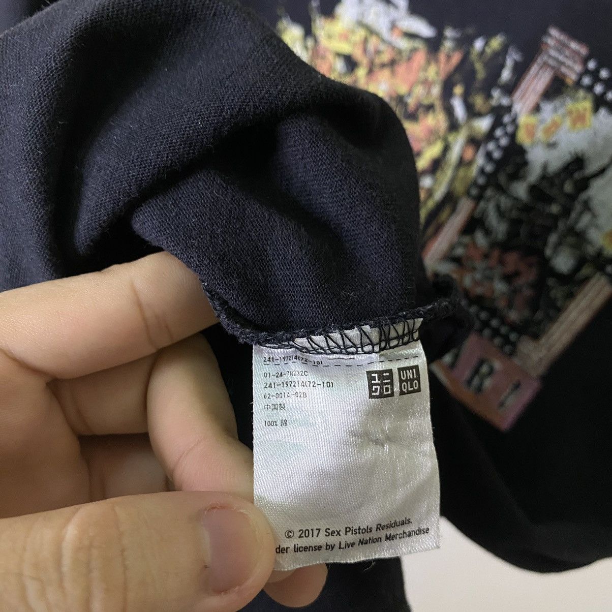 Band Tees × Seditionaries Uniqlo x Sex Pistols Punk Band Anarchy Seditionaries Tee Size US M / EU 48-50 / 2 - 4 Thumbnail